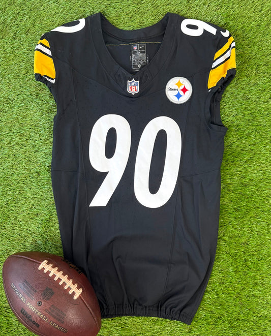 Pittsburgh Steelers T.J. Watt 2023 NFL Football Jersey (42/Medium)