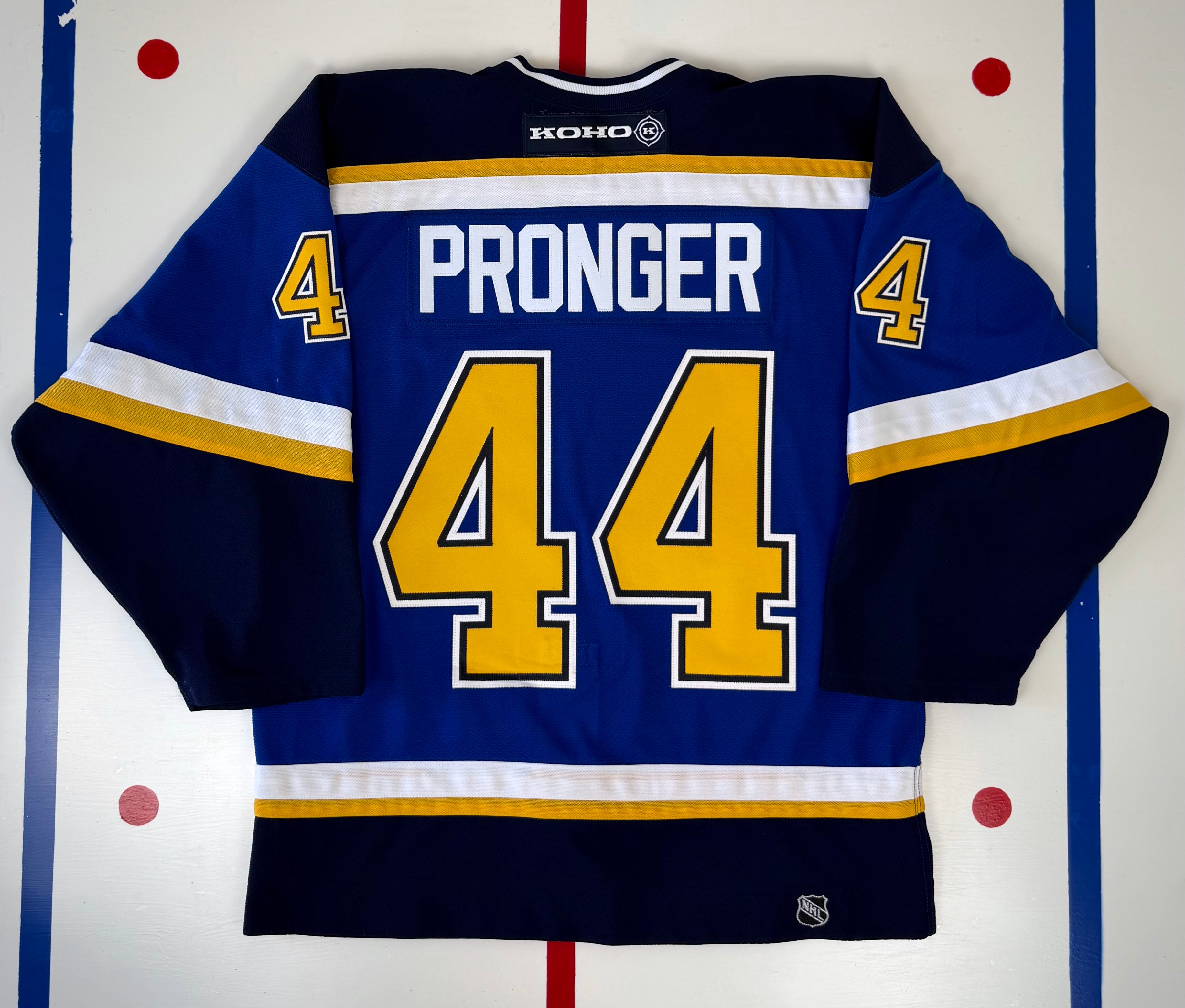 Christopher ユニフォーム St. Louis Blues Chris Pronger 2000-2004 NHL Hockey Jersey (48