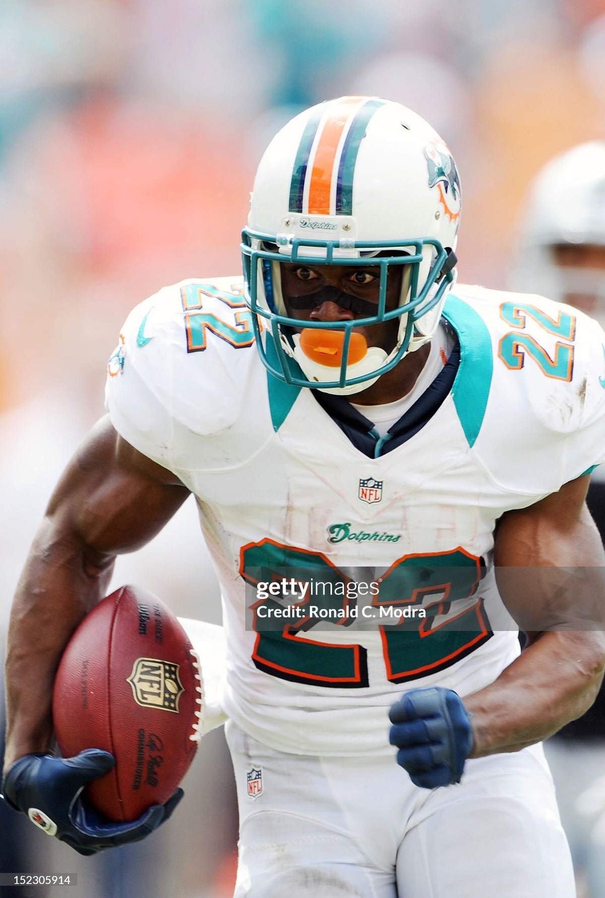 Miami Dolphins Reggie Bush 2012 NFL Football Jersey (44/Large)