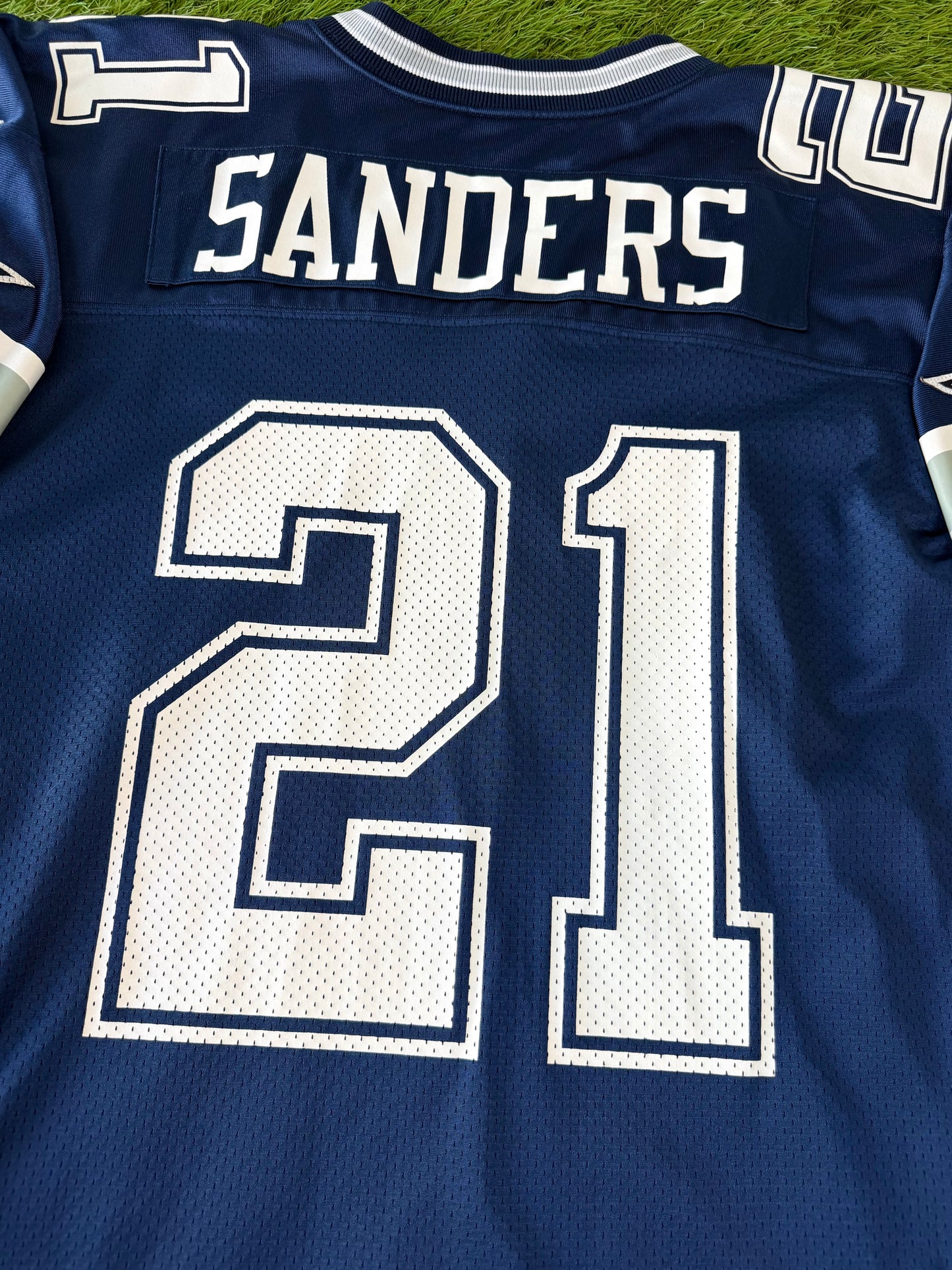 Dallas Cowboys Deion Sanders 1996-1999 NFL Football Jersey (48/XL)