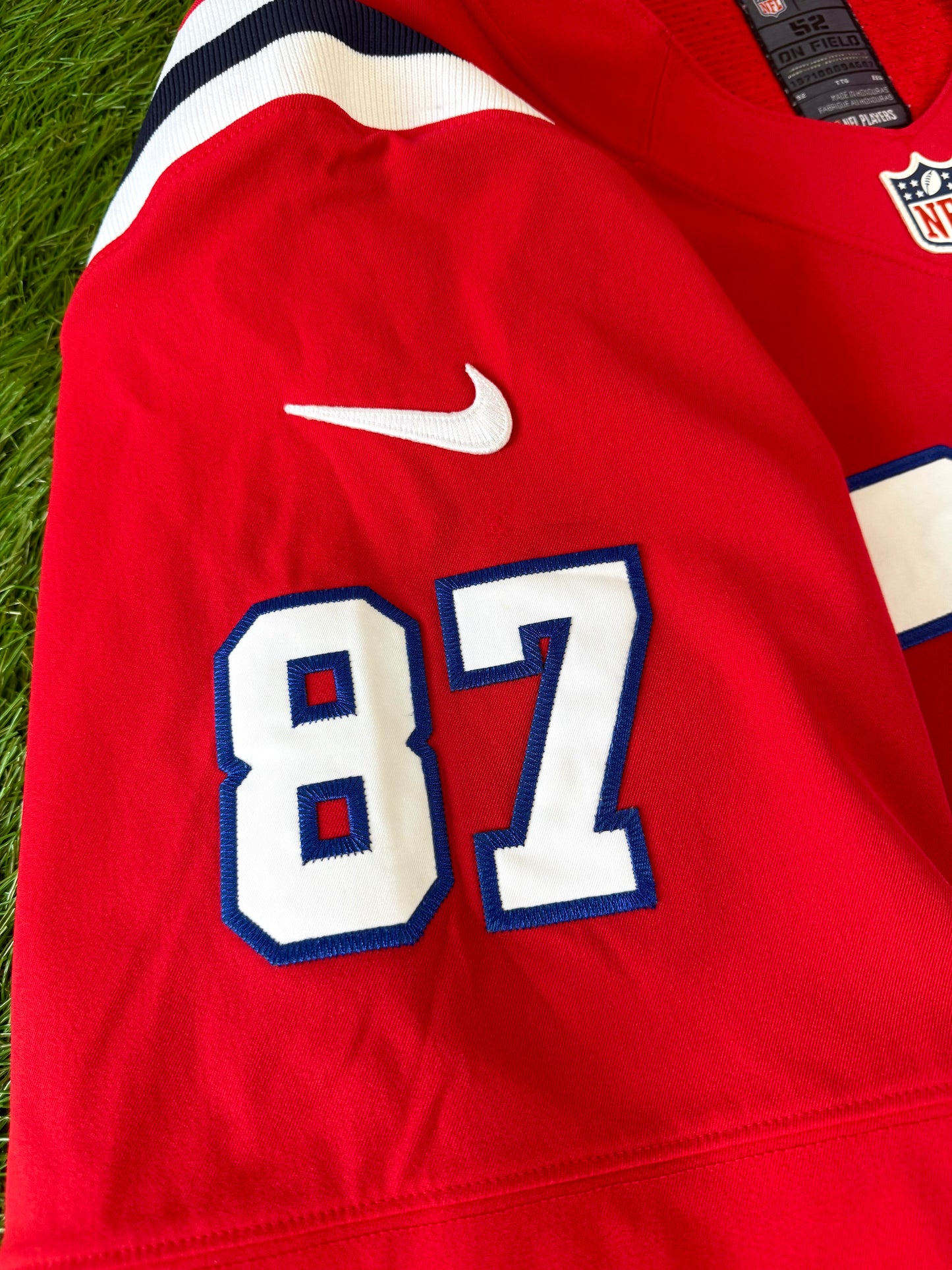 New England Patriots Rob Gronkowski 2012 Throwback NFL Football Jersey (52/XXL)