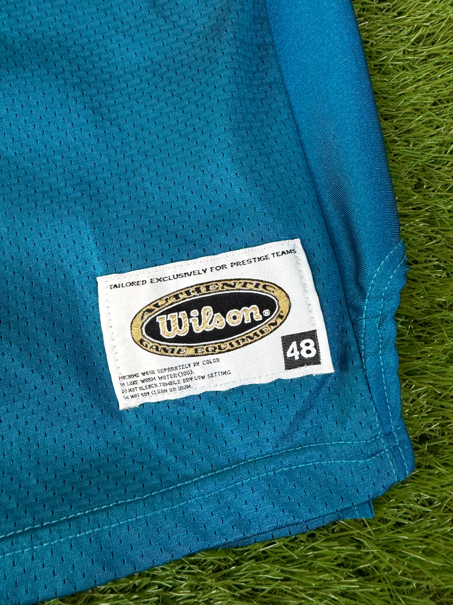 Jacksonville Jaguars Mark Brunell 1995-1996 NFL Football Jersey (48/XL)