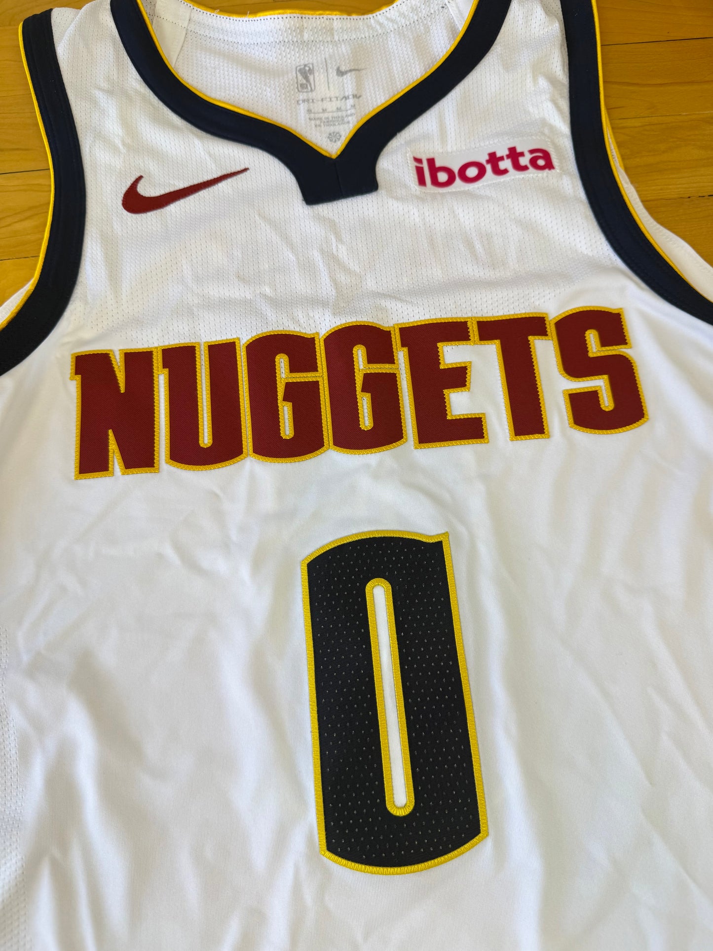 Denver Nuggets Christian Braun 2023-2025 NBA Basketball Jersey (44/Medium)