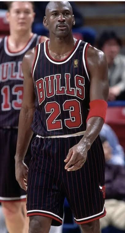 Chicago Bulls Michael Jordan 1996-1997 Alternate NBA Basketball Jersey (48/XL)