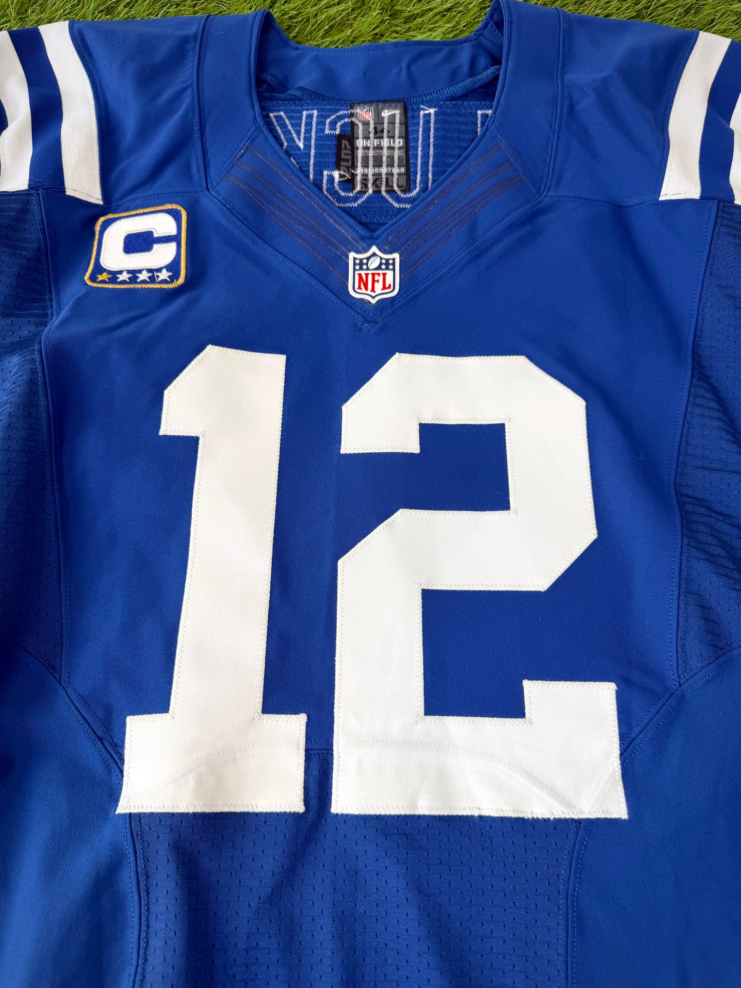 Indianapolis Colts Andrew Luck 2012 Team Issued NFL Football Jersey (44/Large)