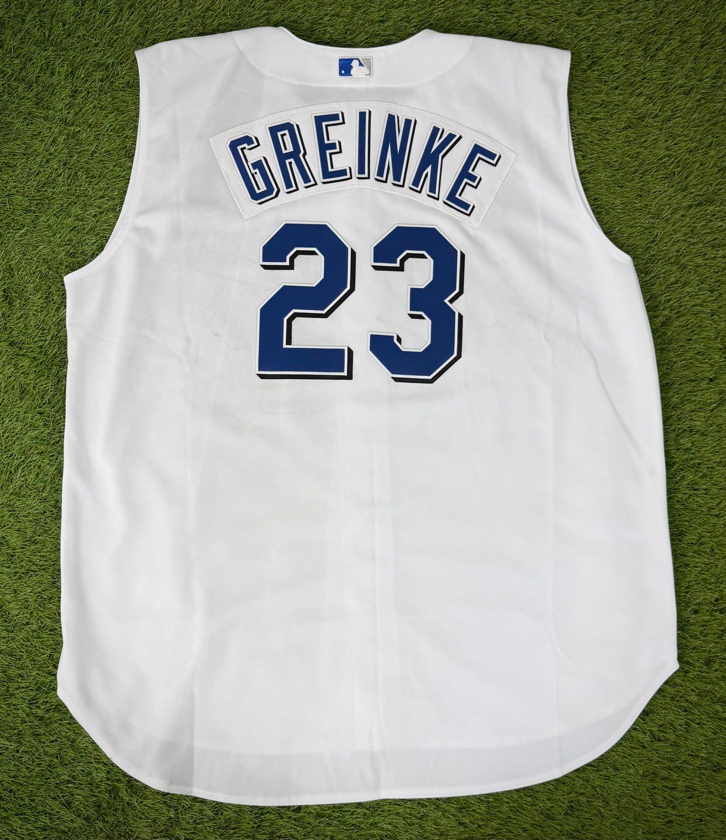 Kansas City Royals Zack Greinke 2004 Home Alternate Vest MLB Baseball Jersey (56/XXXL)
