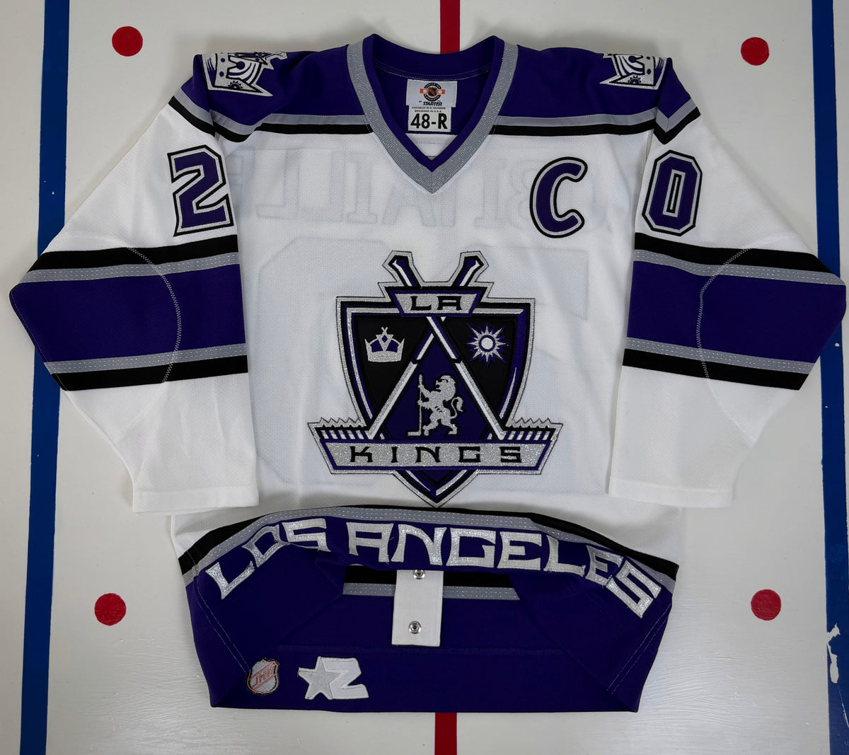 Los Angeles Kings Luc Robitaille 1998-1999 NHL Hockey Jersey (48/Large)