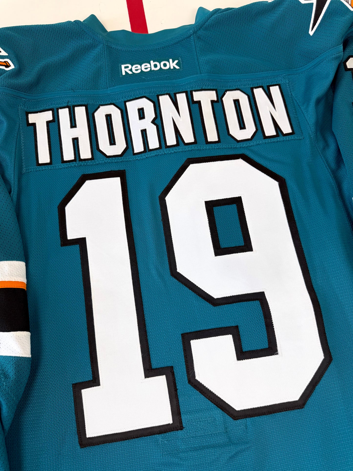 San Jose Sharks Joe Thornton 2015-2016 NHL Hockey Jersey (54/XL)