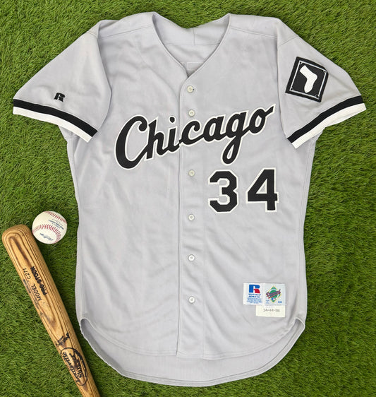 Chicago White Sox Tony Castillo 1996 Game Worn MLB Baseball Jersey (44/Large)