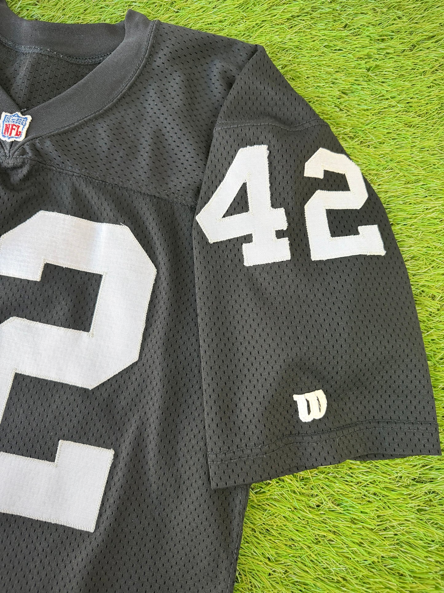 Los Angeles Raiders Ronnie Lott 1991 NFL Football Jersey (46/Large)