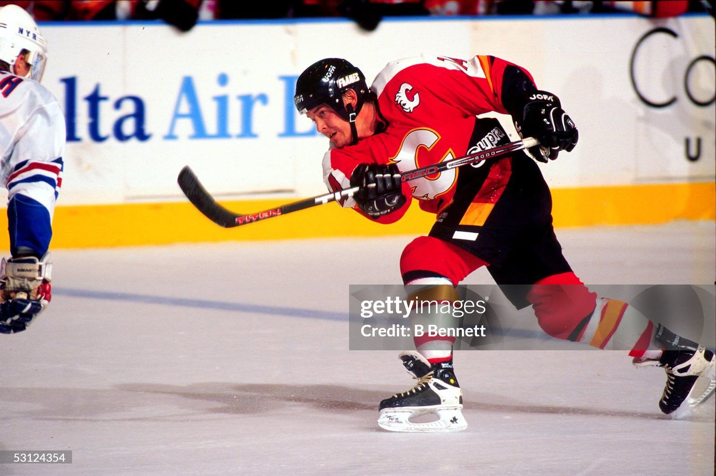 Calgary Flames Theo Fleury 1996-1997 NHL Hockey Jersey (54/XXL)