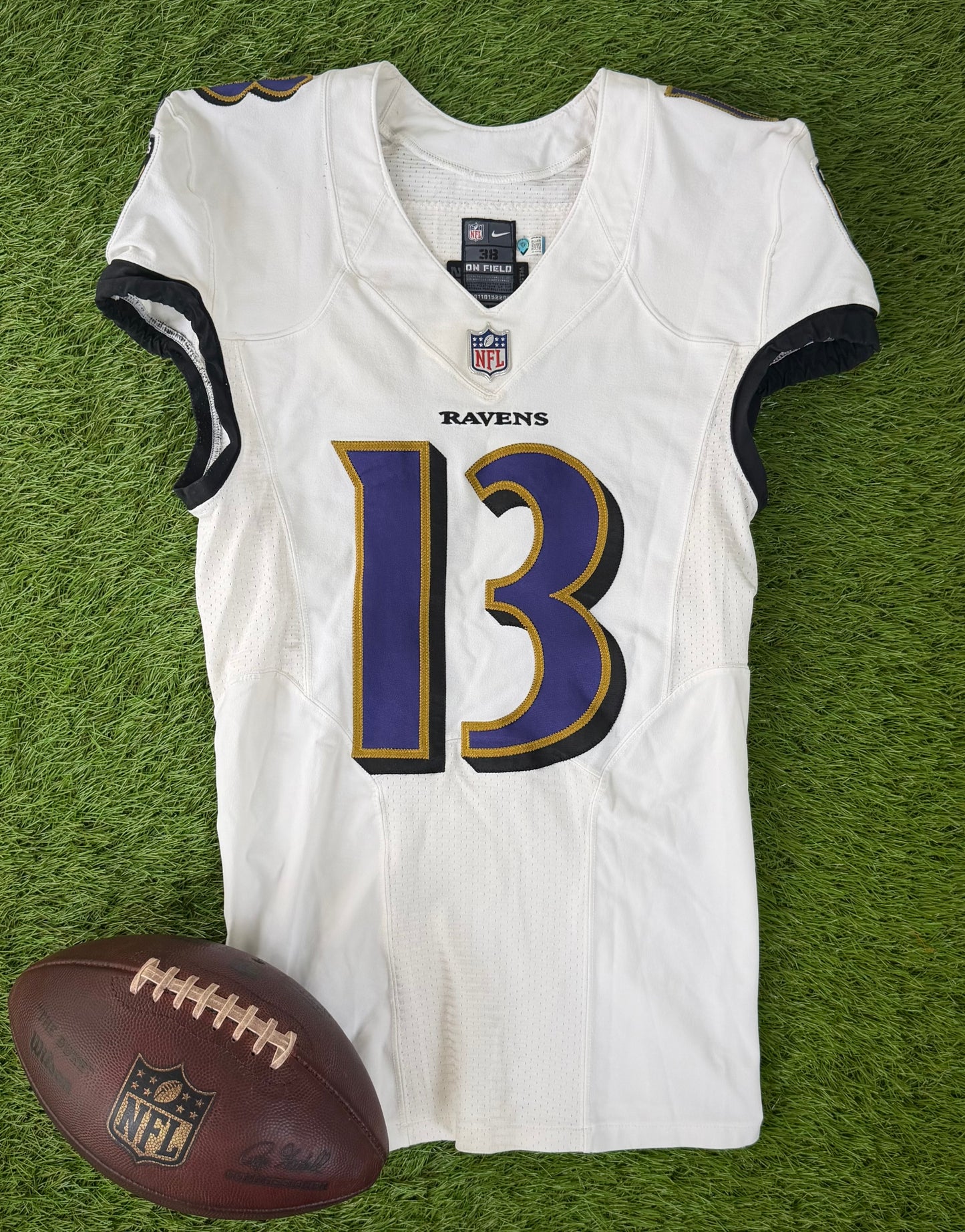 Baltimore Ravens Duvernay 2022 Game Worn Jersey