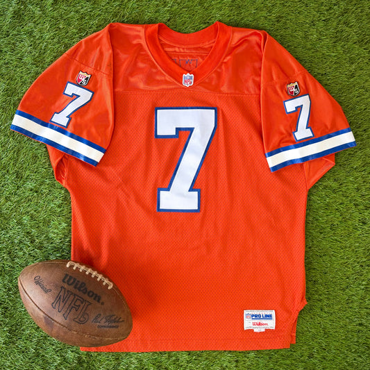 Denver Broncos John Elway 1995 NFL Football Jersey (48/XL)