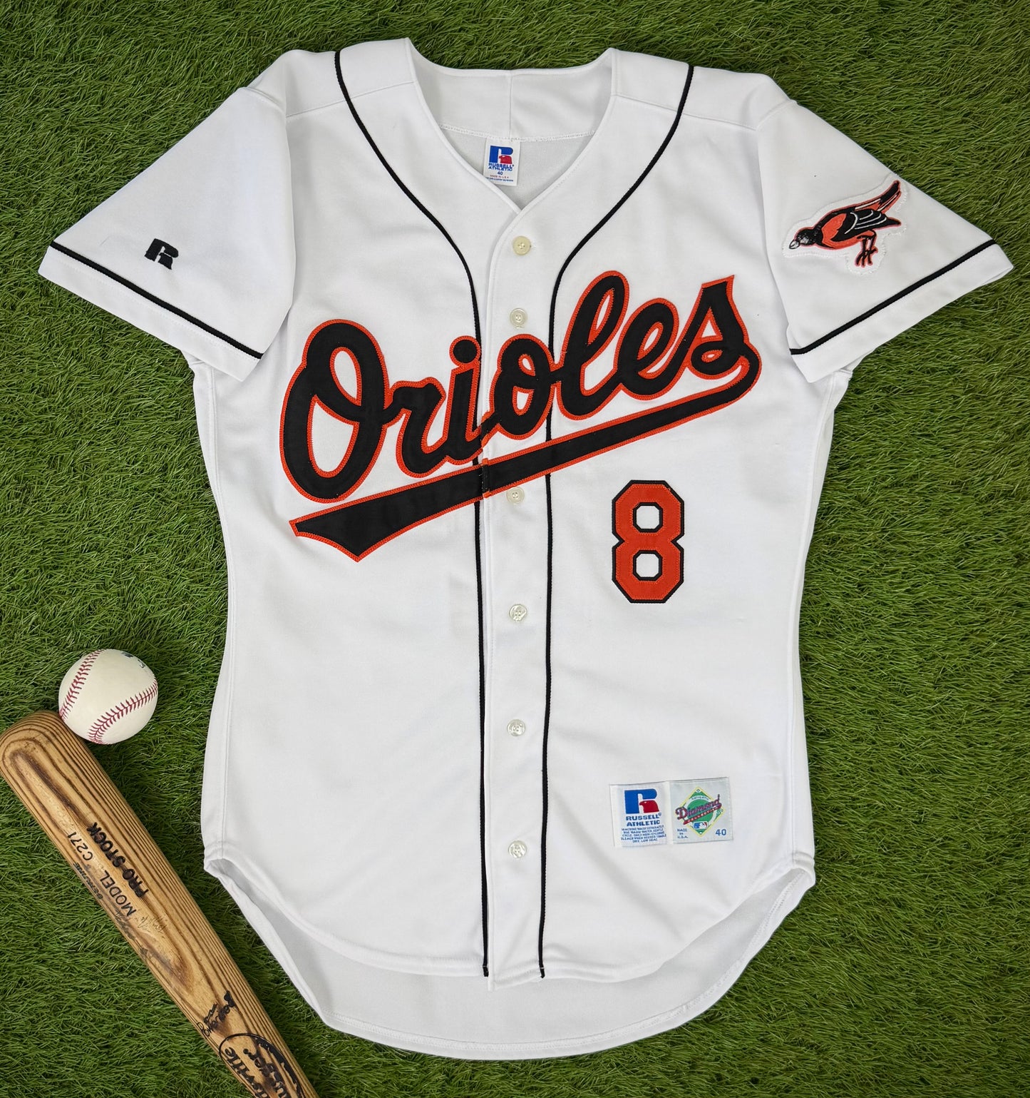 Baltimore Orioles Cal Ripken Jr. 1995-1996 MLB Baseball Jersey (40/Small)