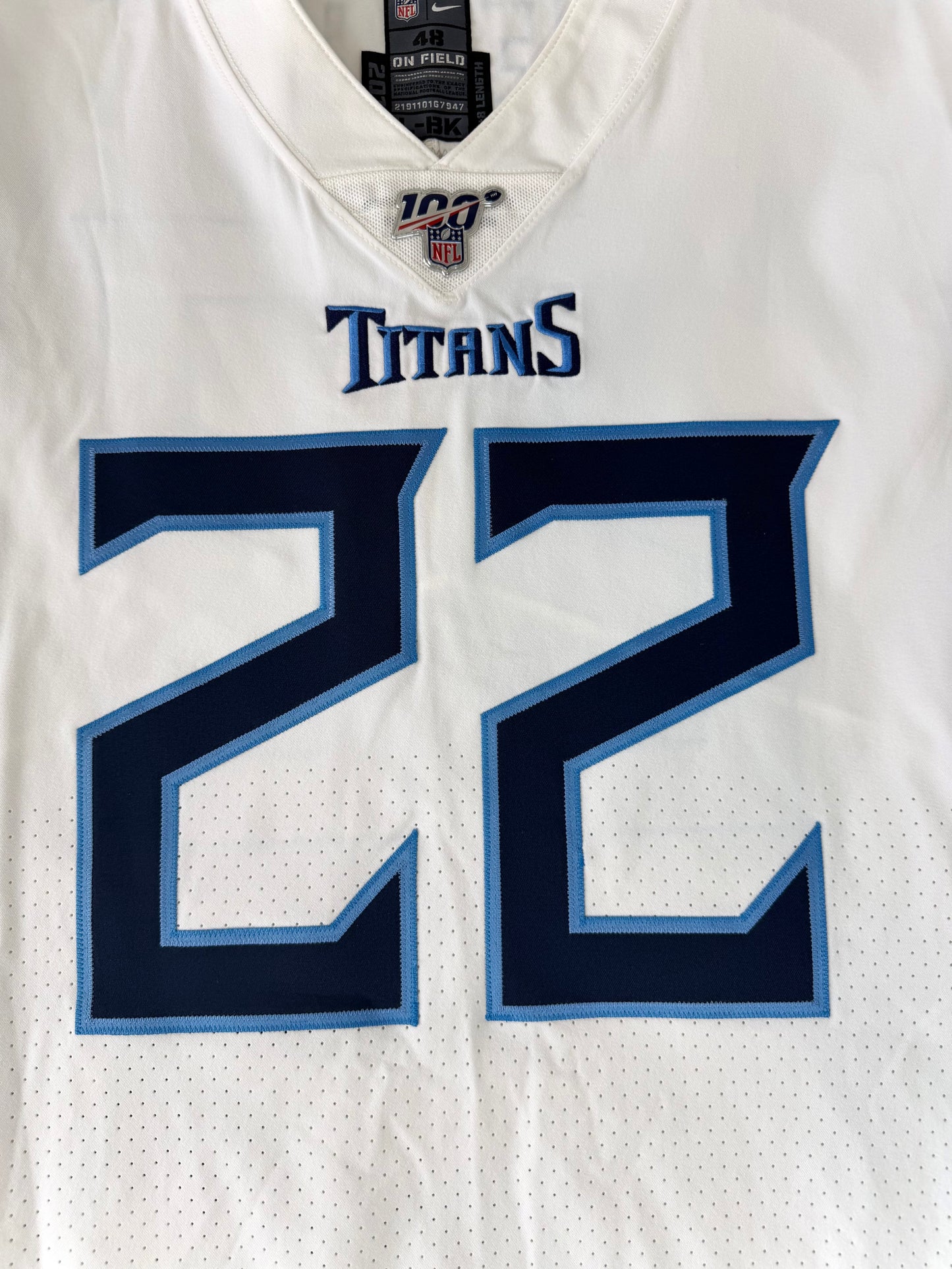 Tennessee Titans Derrick Henry 2019 NFL Football Jersey (48/XL)