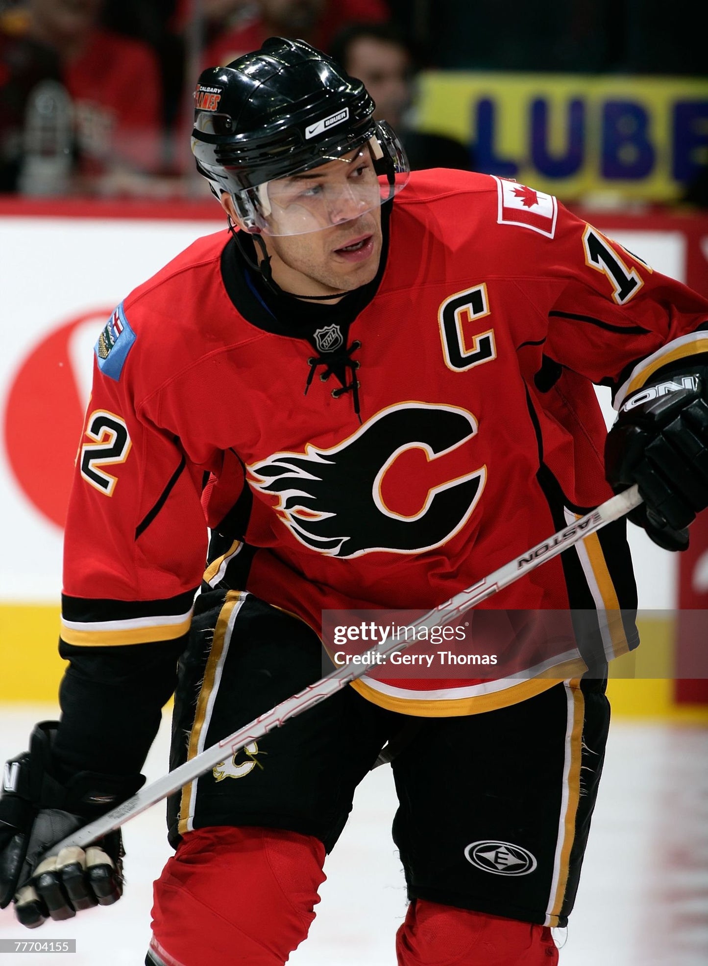 Calgary Flames Jarome Iginla 2007-2008 NHL Hockey Jersey (60/XXXL)