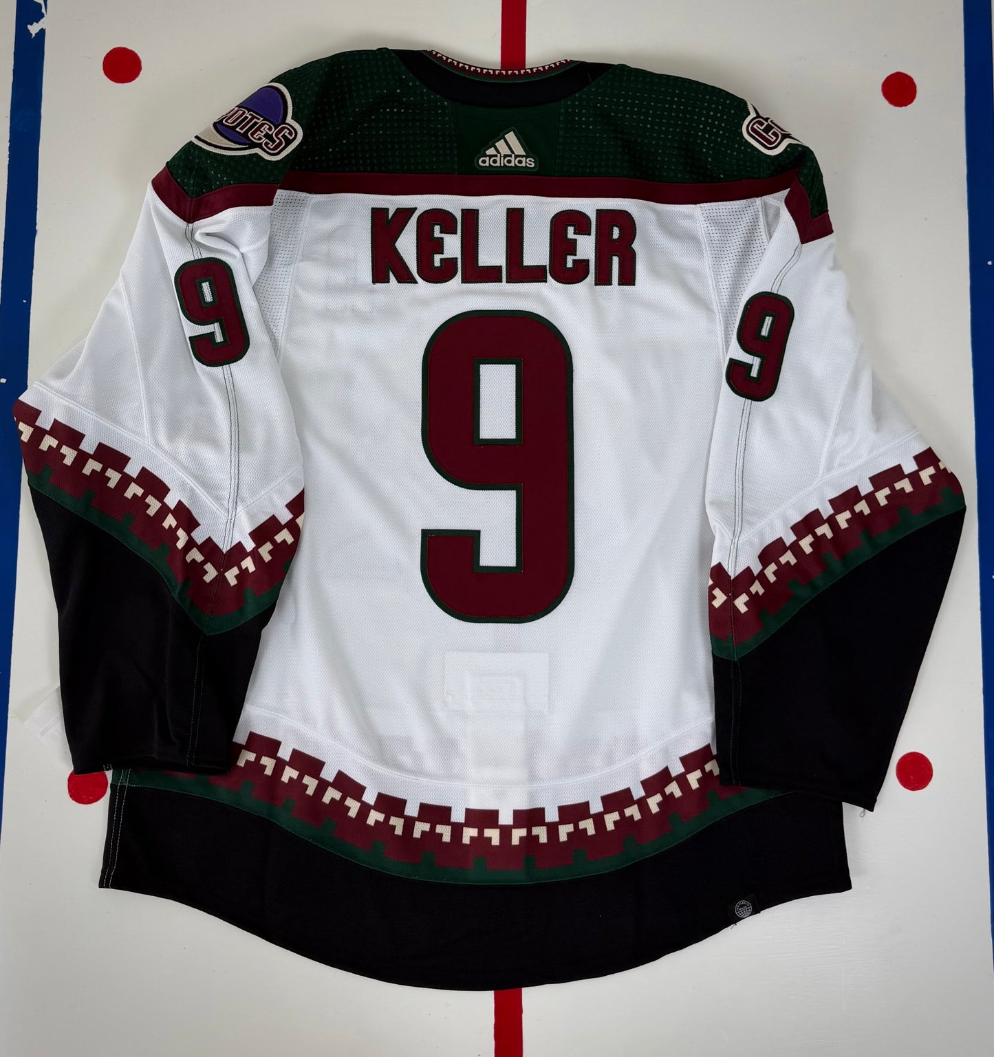 Arizona Coyotes Clayton Keller 2023-2024 NHL Hockey Jersey (56/XXL)