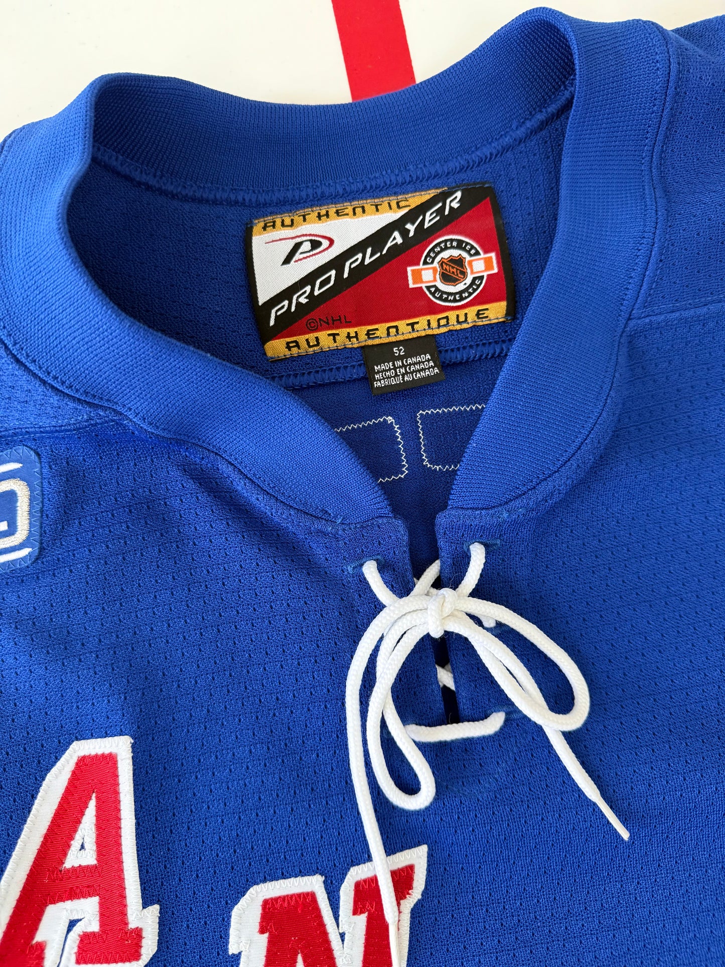 New York Rangers Brian Leetch 1999-2000 NHL Hockey Jersey (52/XL)