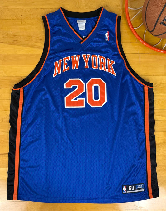 New York Knicks Allan Houston 2002-2005 NBA Basketball Jersey (60/XXXL)