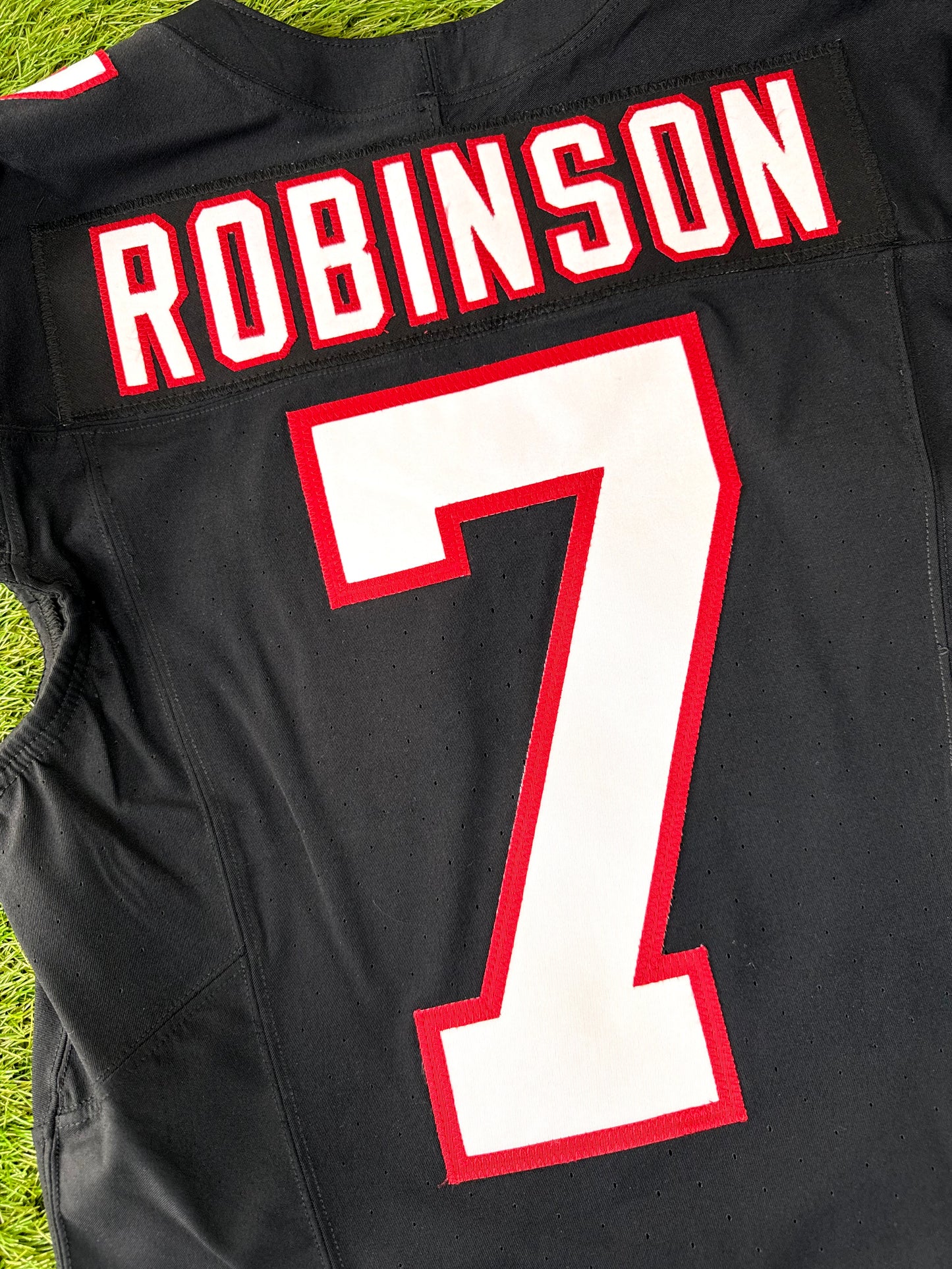 Atlanta Falcons 2023 Bijan Robinson Throwback NFL Football Jersey (40/Medium)