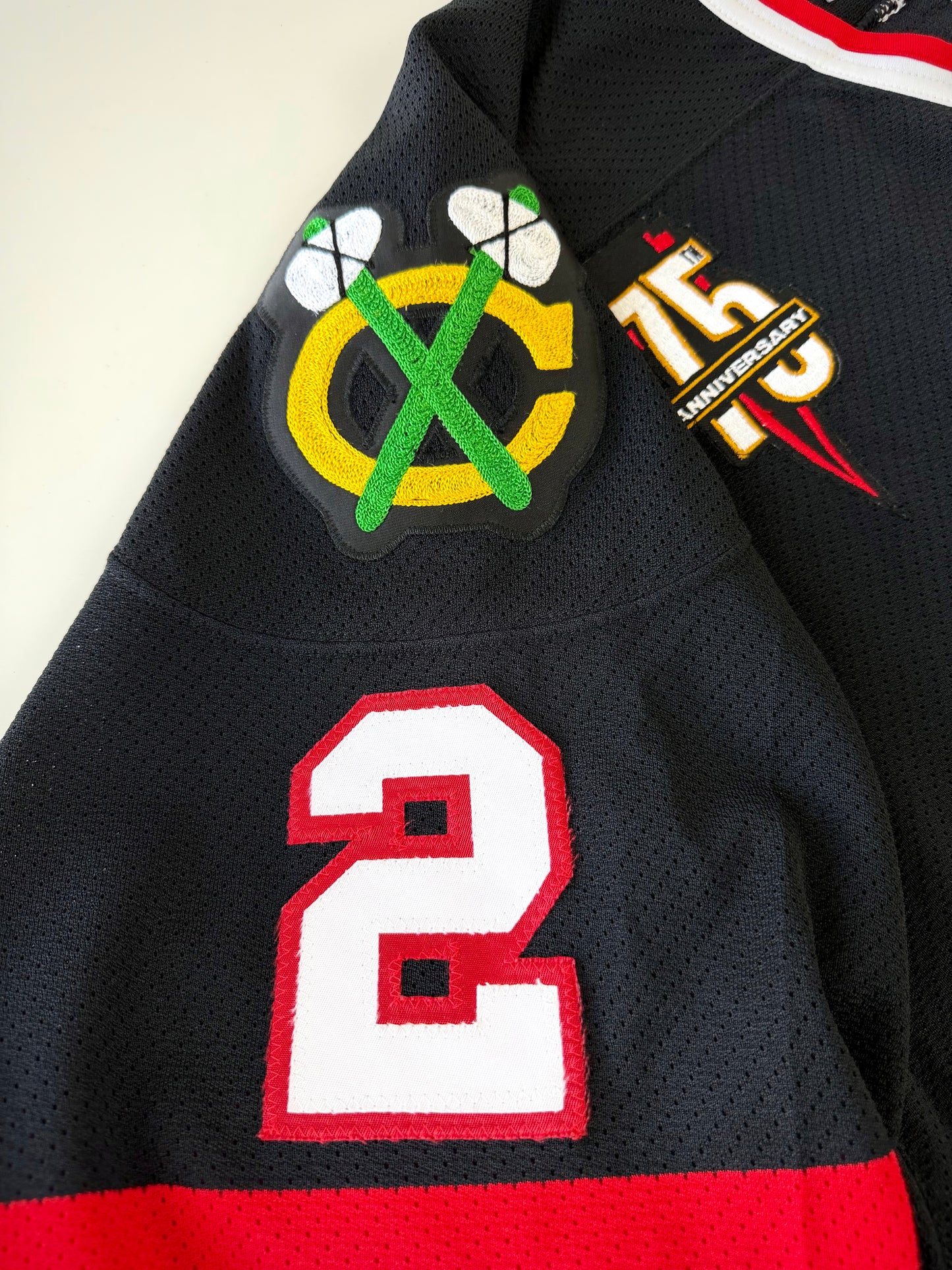 Chicago Blackhawks Boris Mironov 2000-2001 Autographed NHL Hockey Jersey (52/XL)