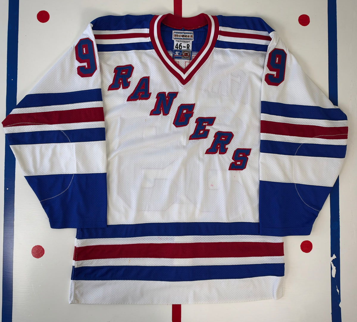 New York Rangers Wayne Gretzky 1996-1997 NHL Hockey Jersey (46/Medium)