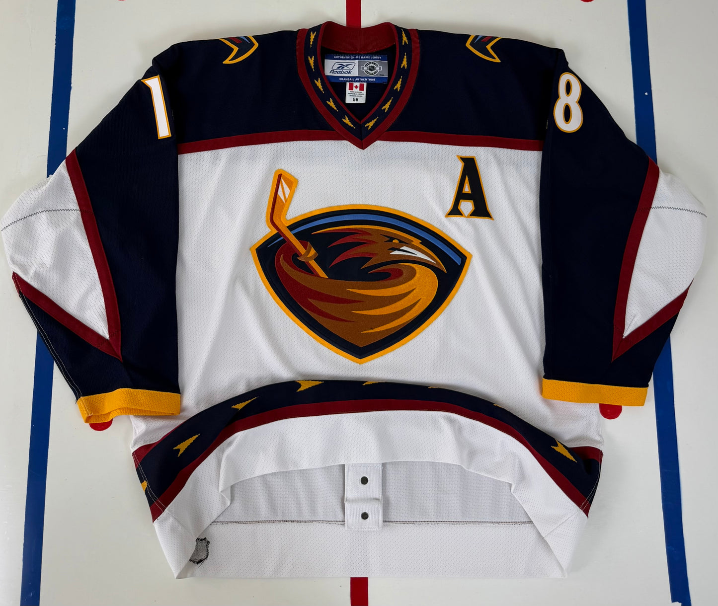 Atlanta Thrashers Marian Hossa 2006-2007 NHL Hockey Jersey (56/XXXL)
