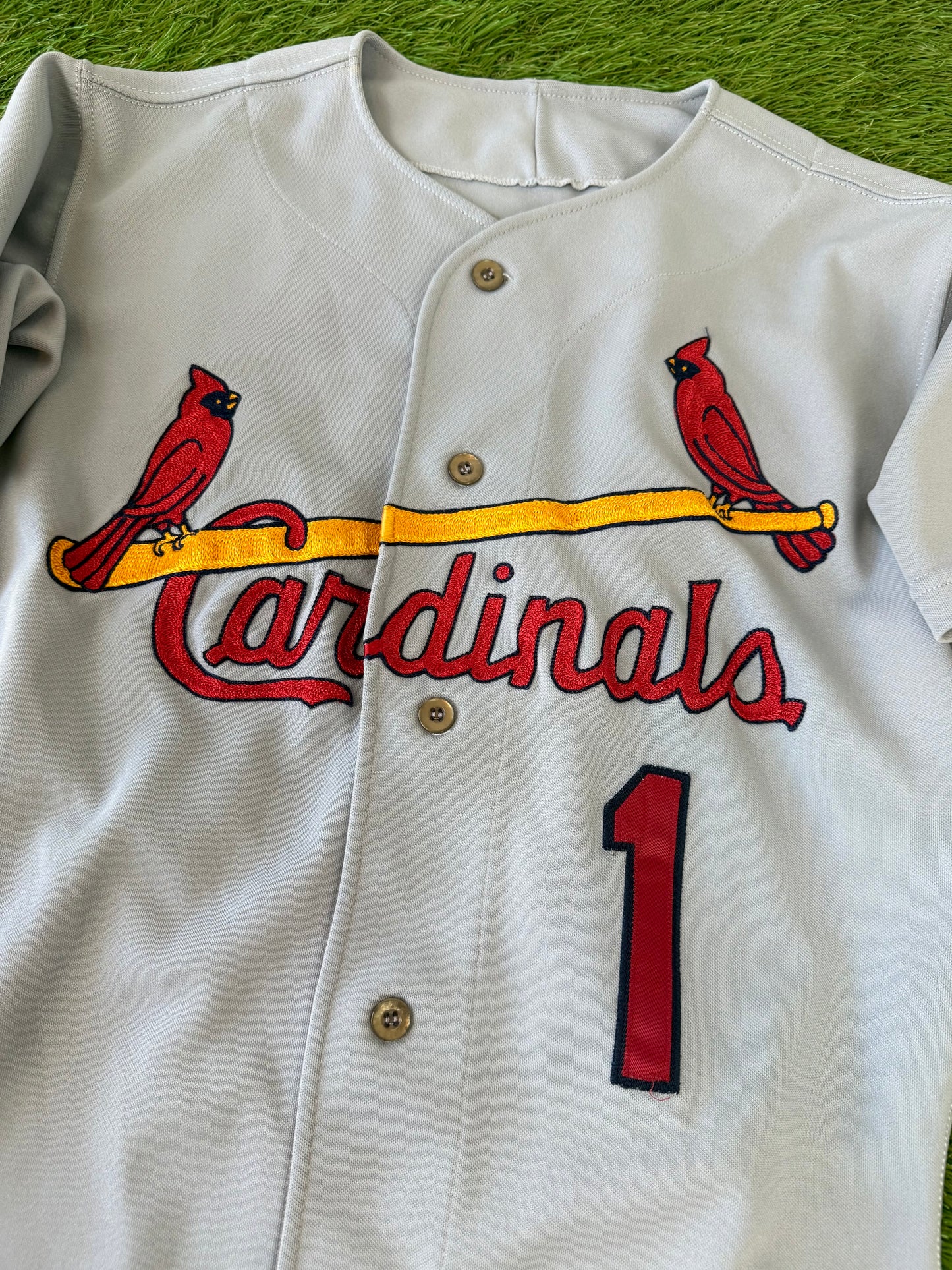 St. Louis Cardinals Ozzie Smith 1995 MLB Baseball Jersey (38/Medium)