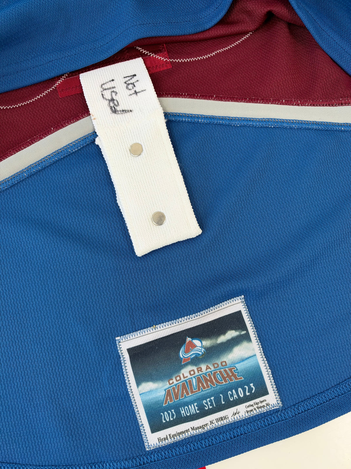 Colorado Avalanche Trent Miner 2023-2024 NHL Hockey Jersey (58G/XXXL)