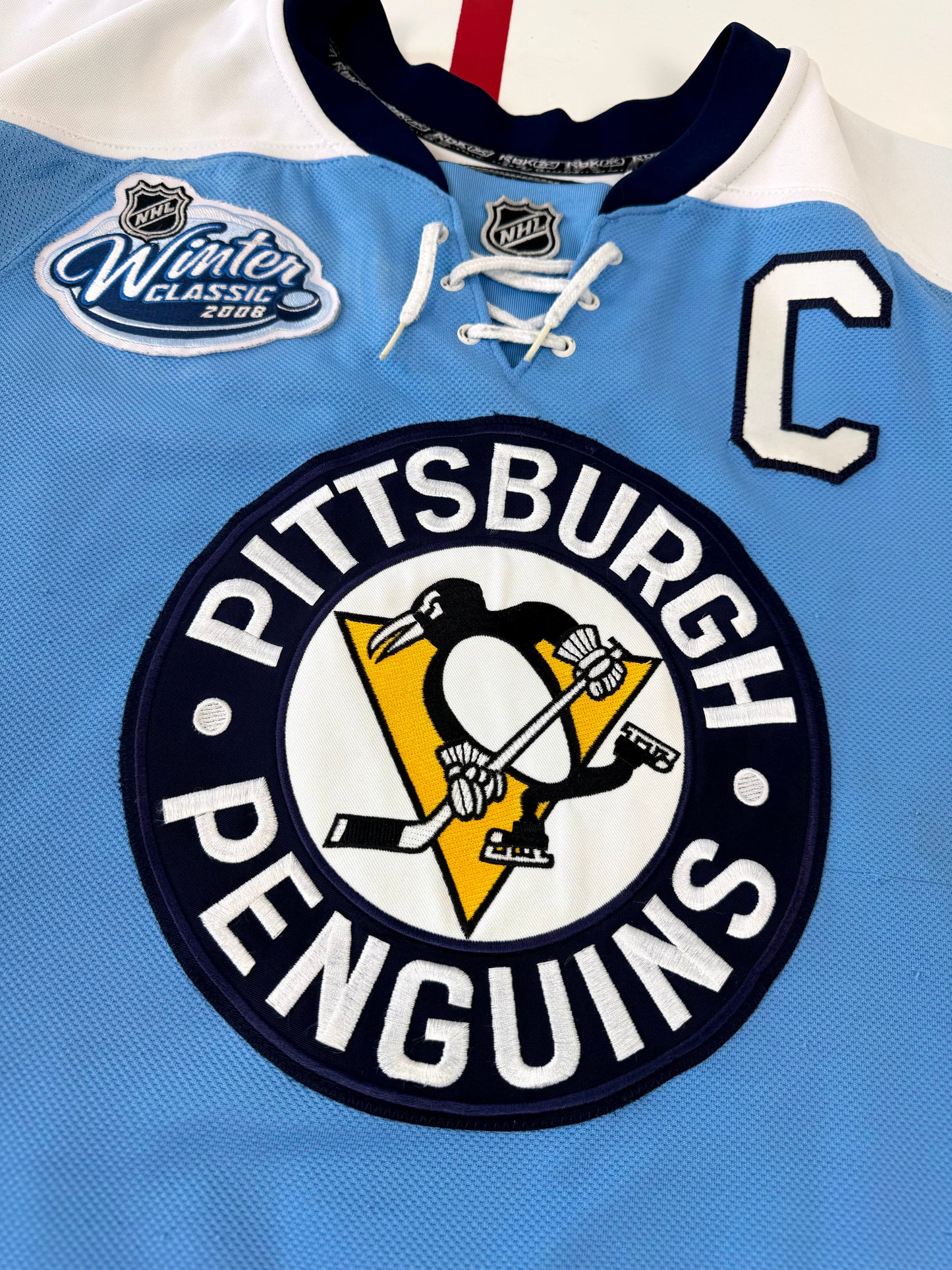 Pittsburgh Penguins Sidney Crosby 2008 NHL Winter Classic NHL Hockey Jersey (58+/XXXL)