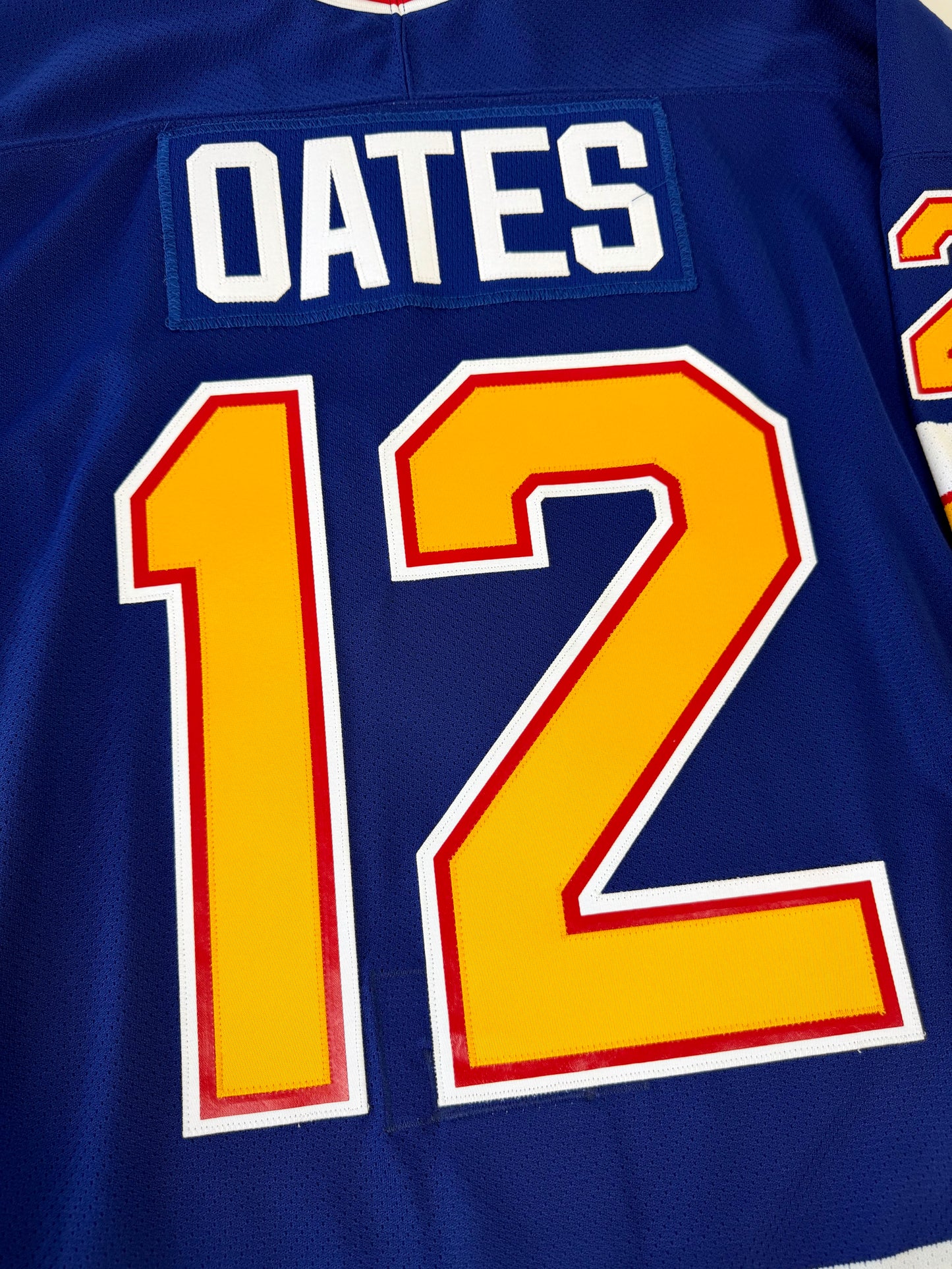 St. Louis Blues Adam Oates 1989-1990 NHL Hockey Jersey (48/Large)