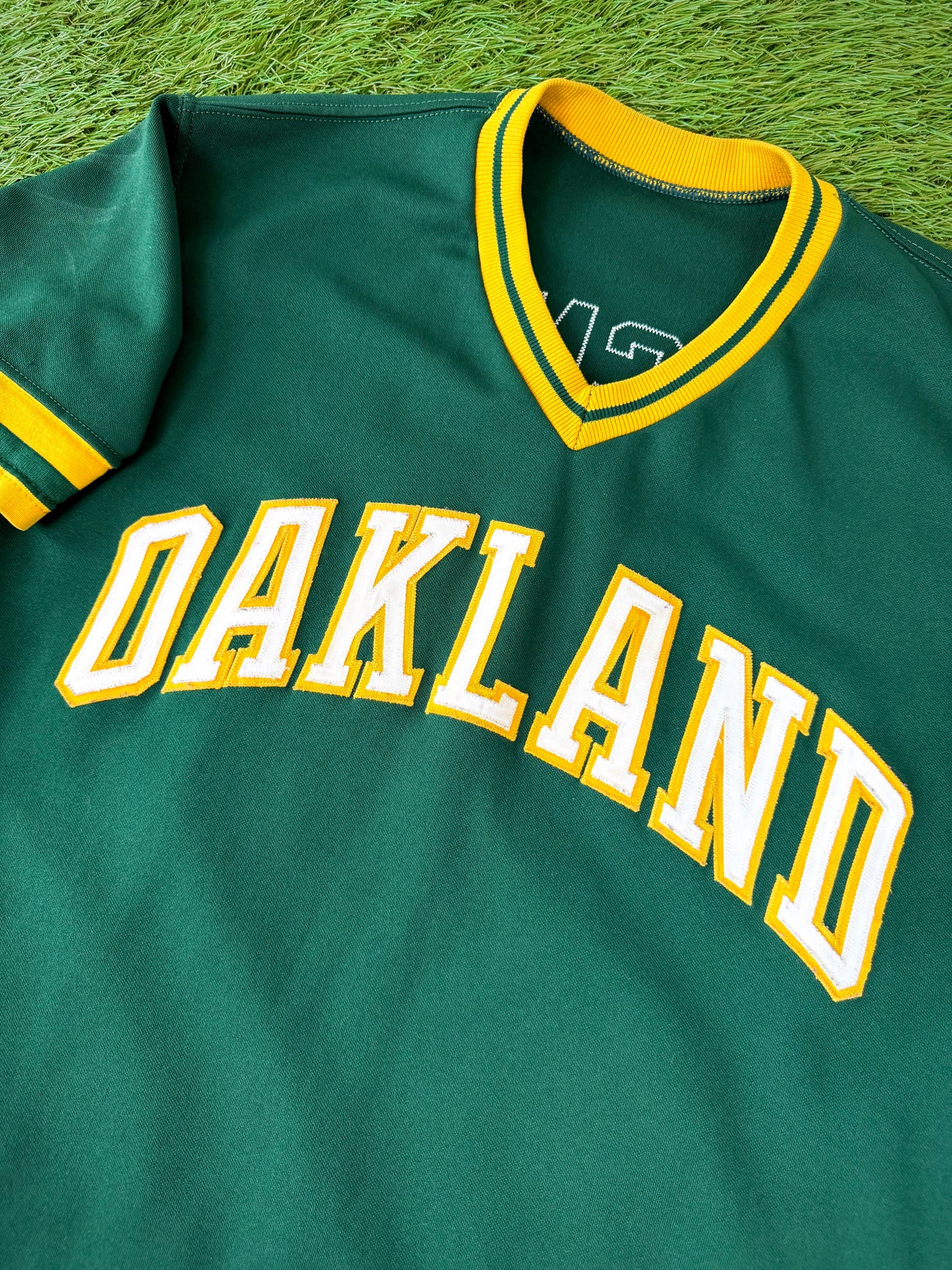 Oakland Athletics Mark Wagner 1984 Game Worn MLB Baseball Jersey (42/Large)