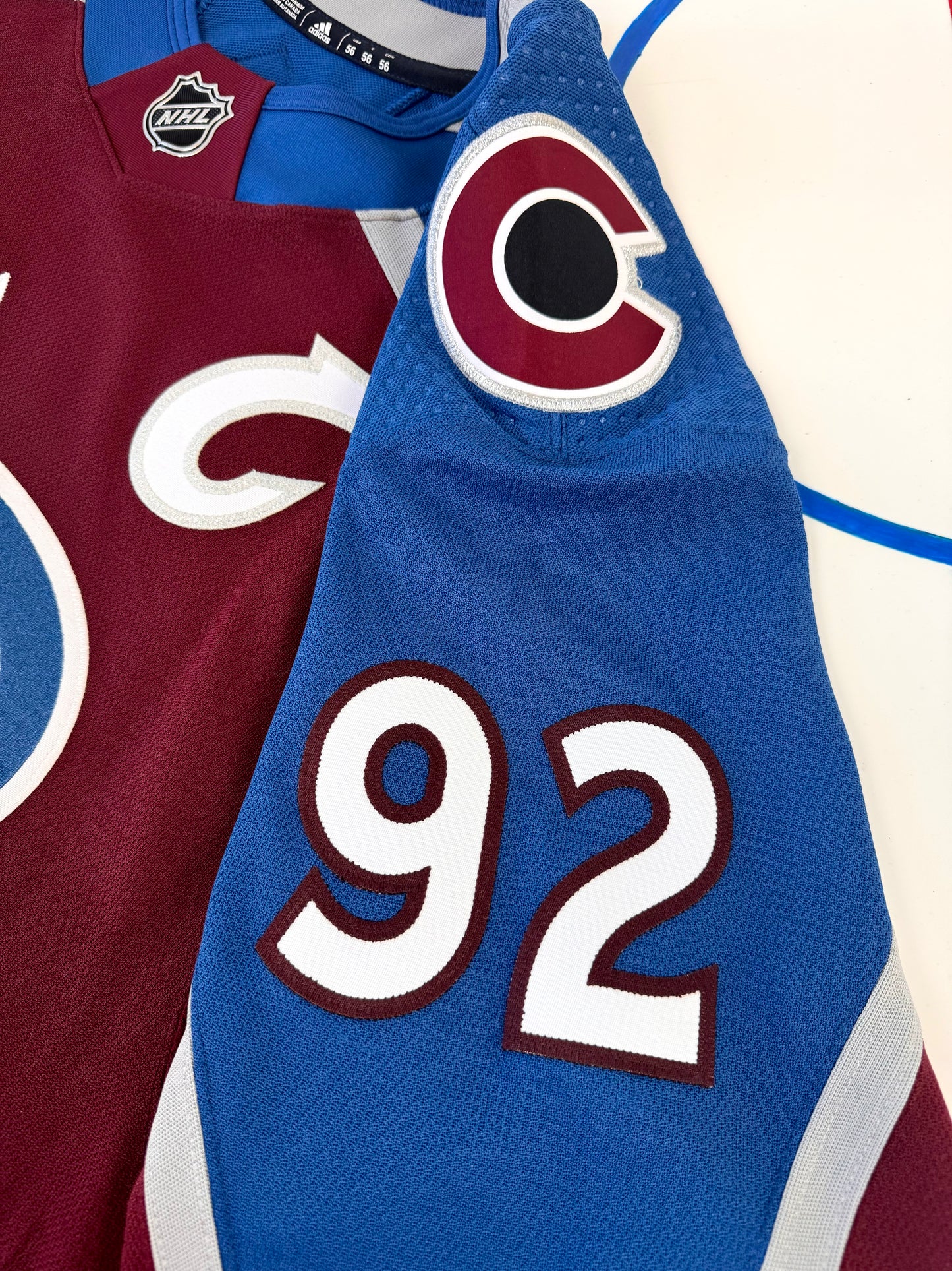 Colorado Avalanche Gabriel Landeskog 2022 Stanley Cup Finals NHL Hockey Jersey (56/XXL)