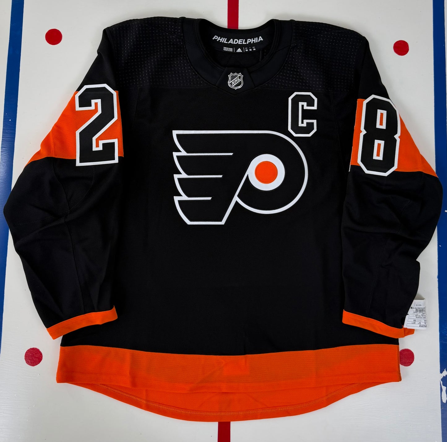 Philadelphia Flyers Claude Giroux 2018-2021 Alternate NHL Hockey Jersey (56/XXL)