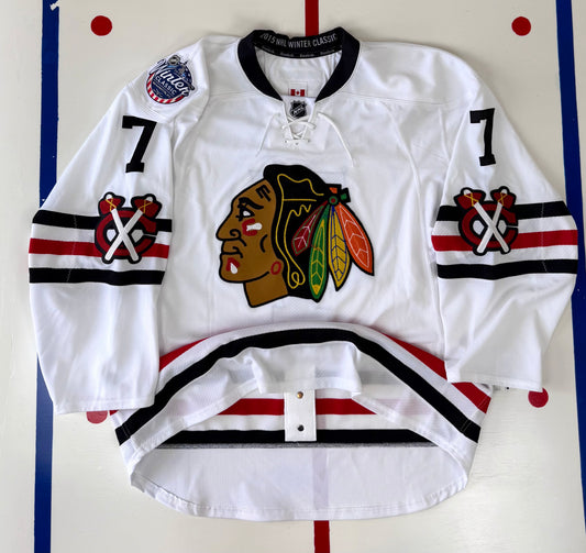 Chicago Blackhawks Brent Seabrook 2015 NHL Winter Classic Hockey Jersey (56/XXL)