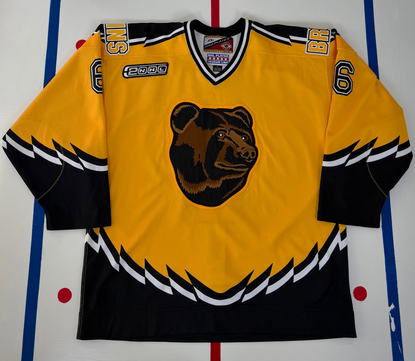 Boston Bruins Joe Thornton 1999-2000 Alternate NHL Hockey Jersey (54/XXL)