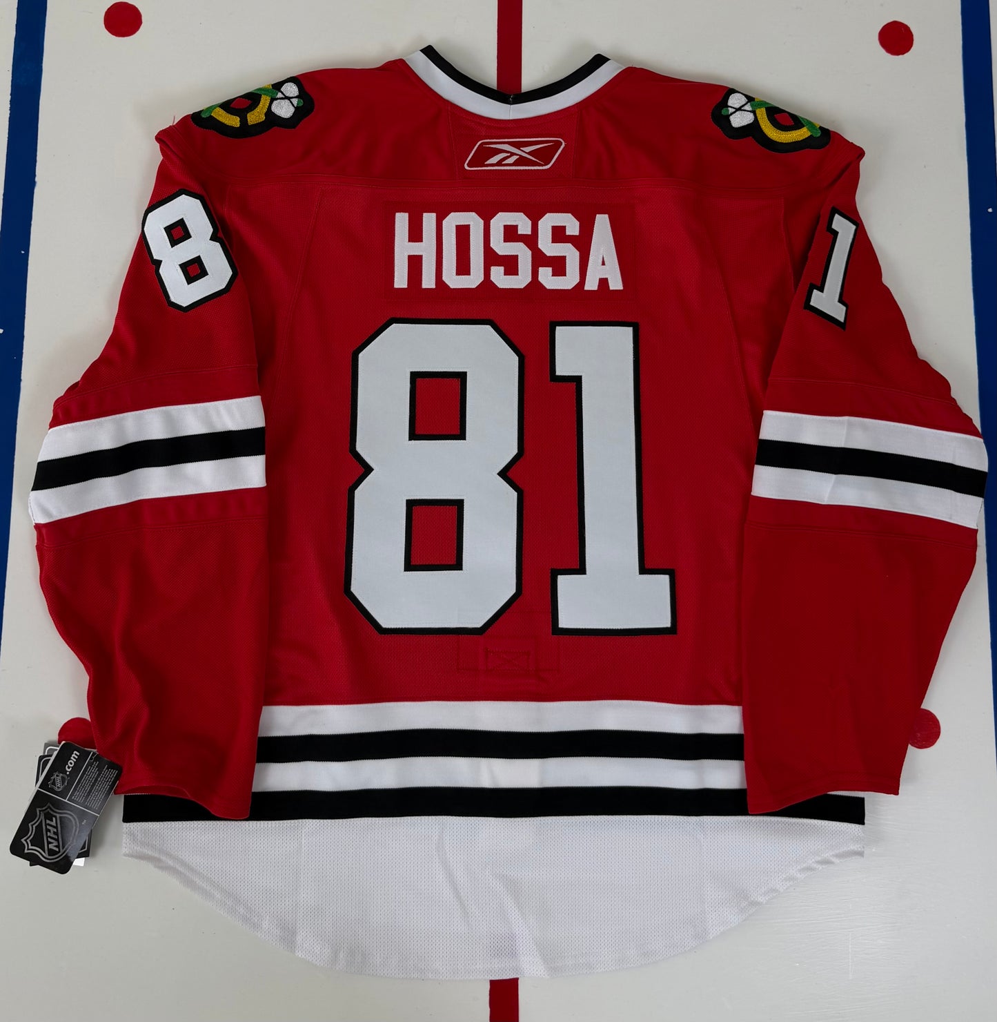 Chicago Blackhawks Marian Hossa 2010 Stanley Cup Finals NHL Hockey Jersey (54/XL)