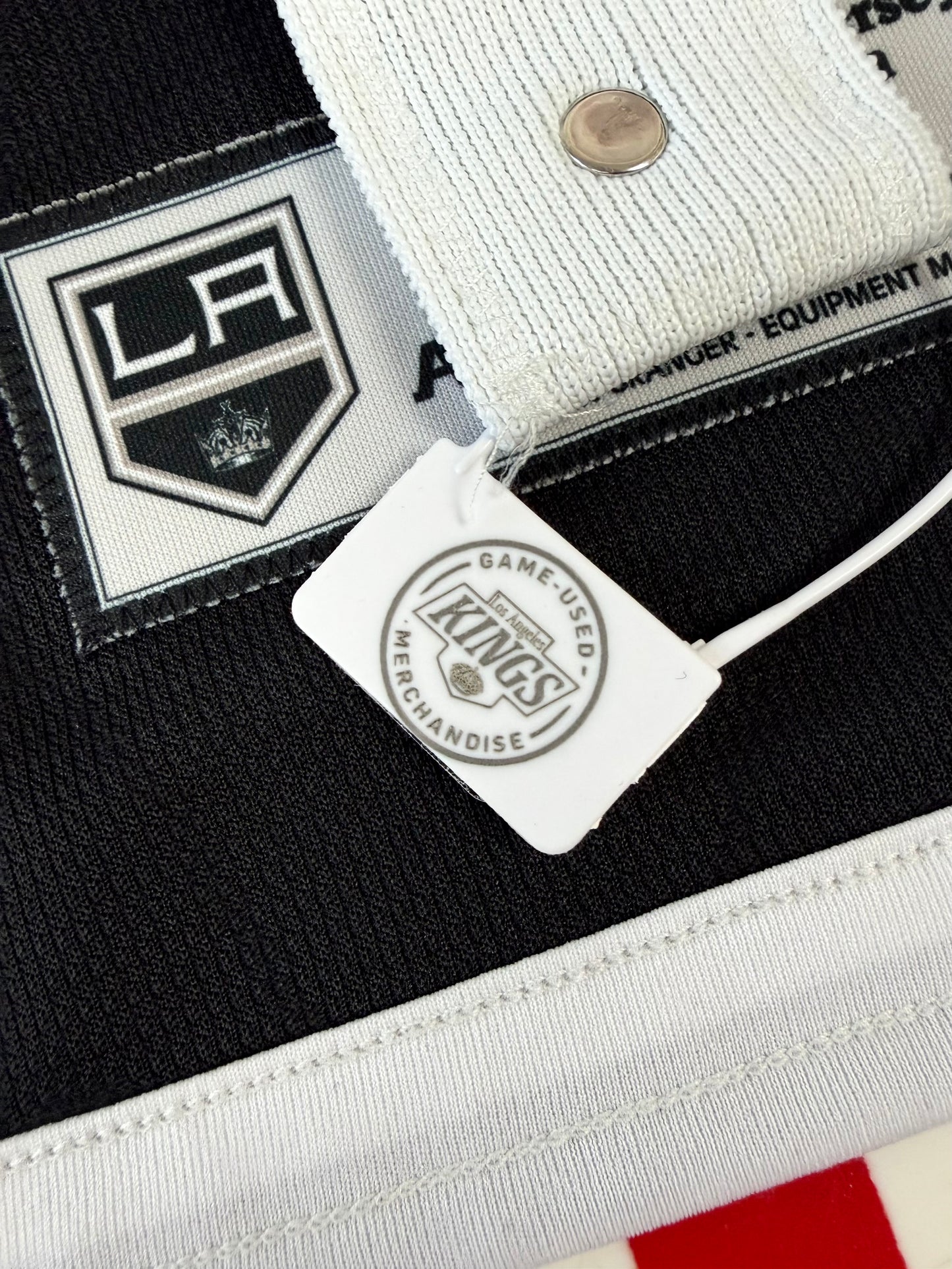 Los Angeles Kings Andreas Englund 2024 Playoffs Game Worn NHL Hockey Jersey (58/XXL)