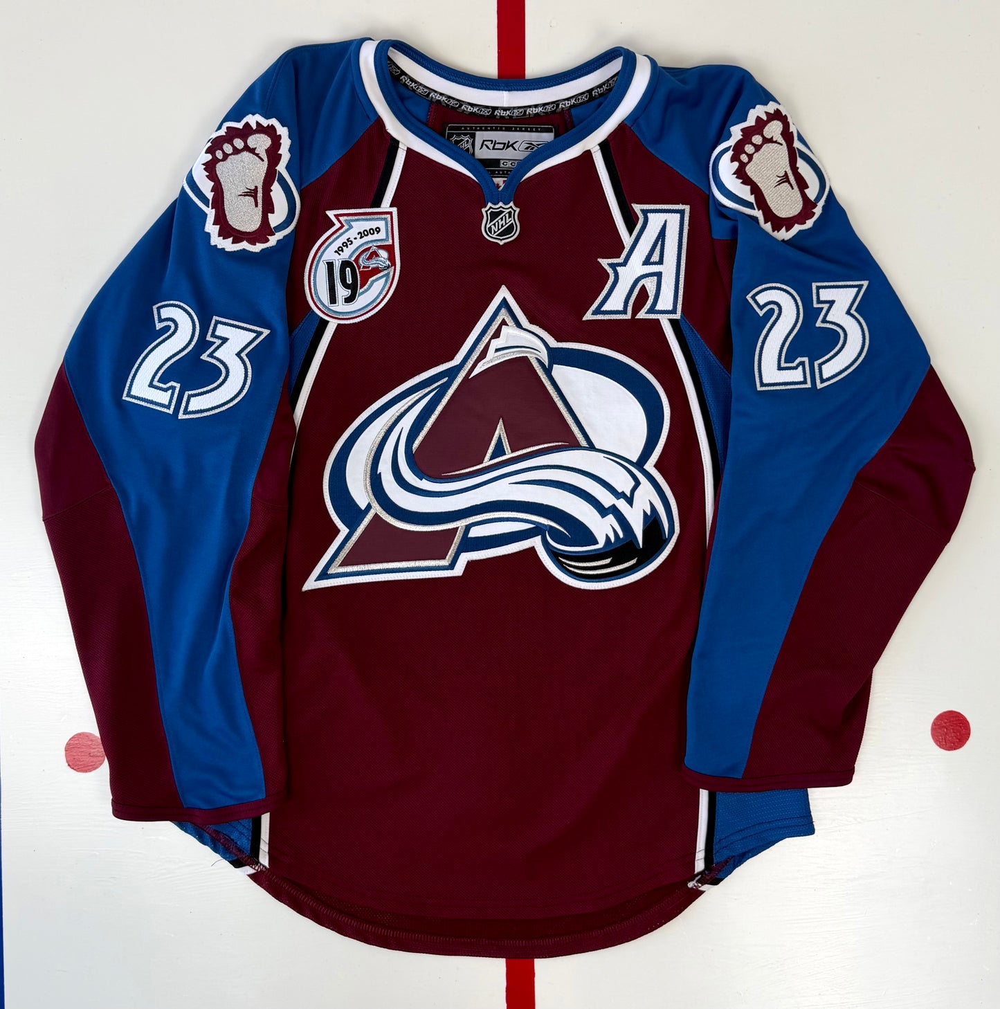 Colorado Avalanche Milan Hejduk 2009 Opening Night NHL Hockey Jersey (46/Small)
