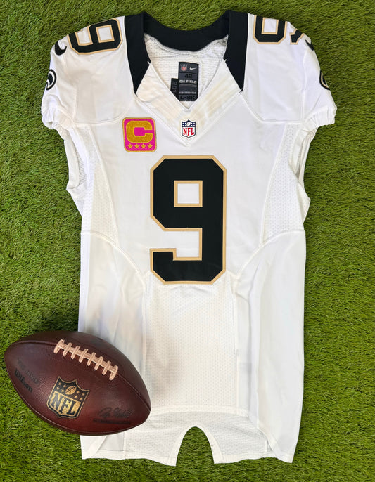 New Orleans Saints Drew Brees 2014 Breast Cancer Awareness NFL Football Jersey (42/Medium)
