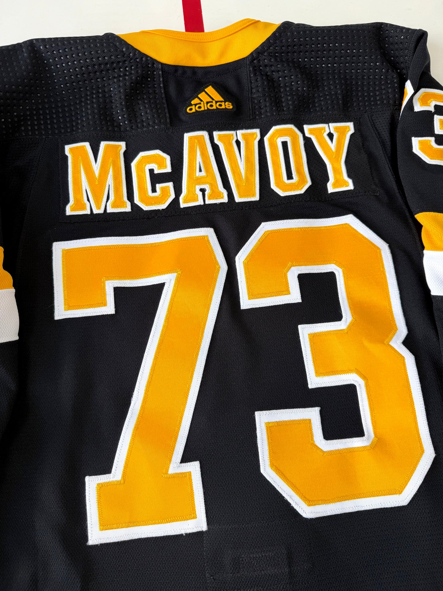 Boston Bruins Charlie McAvoy 2022-2023 Game Issued Alternate NHL Hockey Jersey (56/XXL)