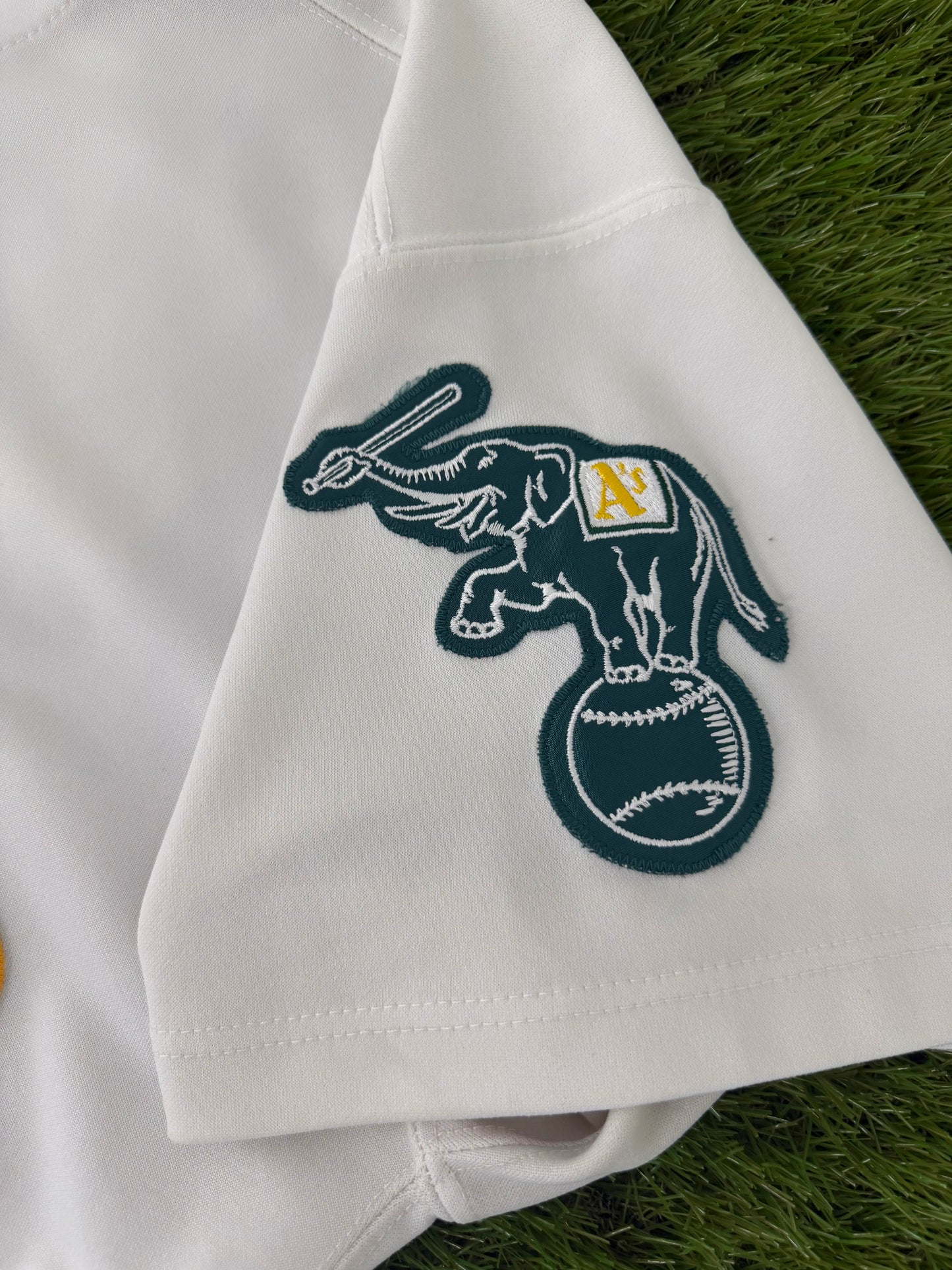 Oakland Athletics Rickey Henderson 1998 MLB Baseball Jersey (52/XXL)