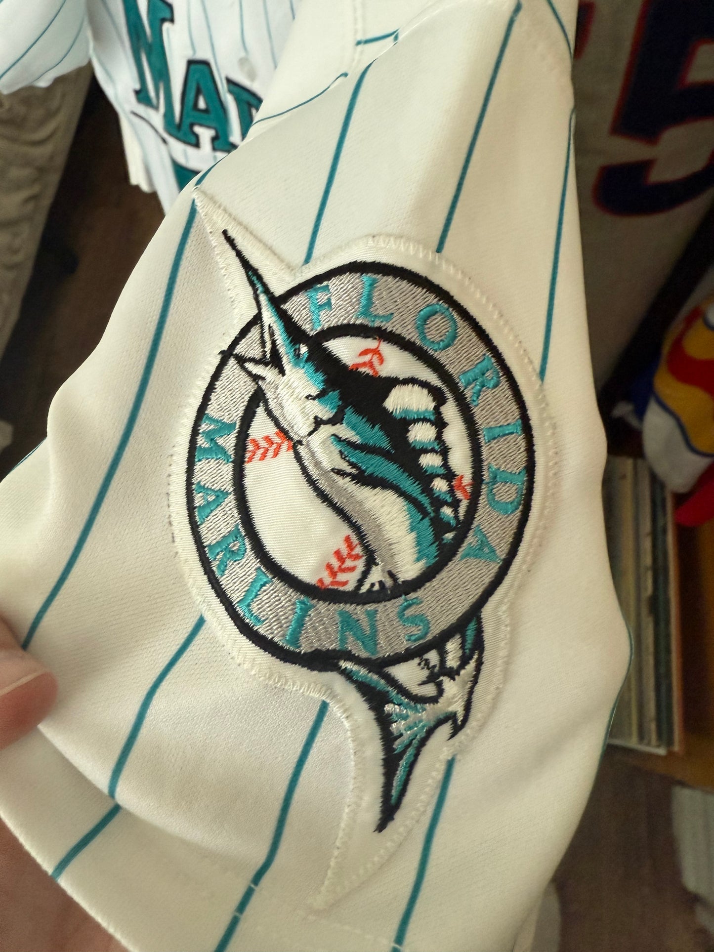 Florida Marlins Gary Sheffield 1997 MLB Baseball Jersey (40/Medium)
