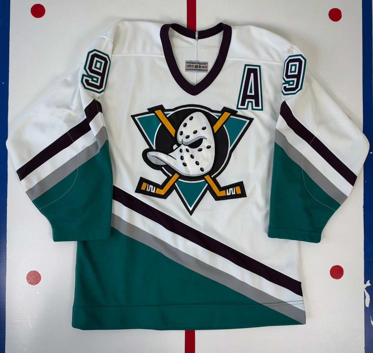 Anaheim Mighty Ducks Paul Kariya 1995-1996 NHL Hockey Jersey (44/Medium)