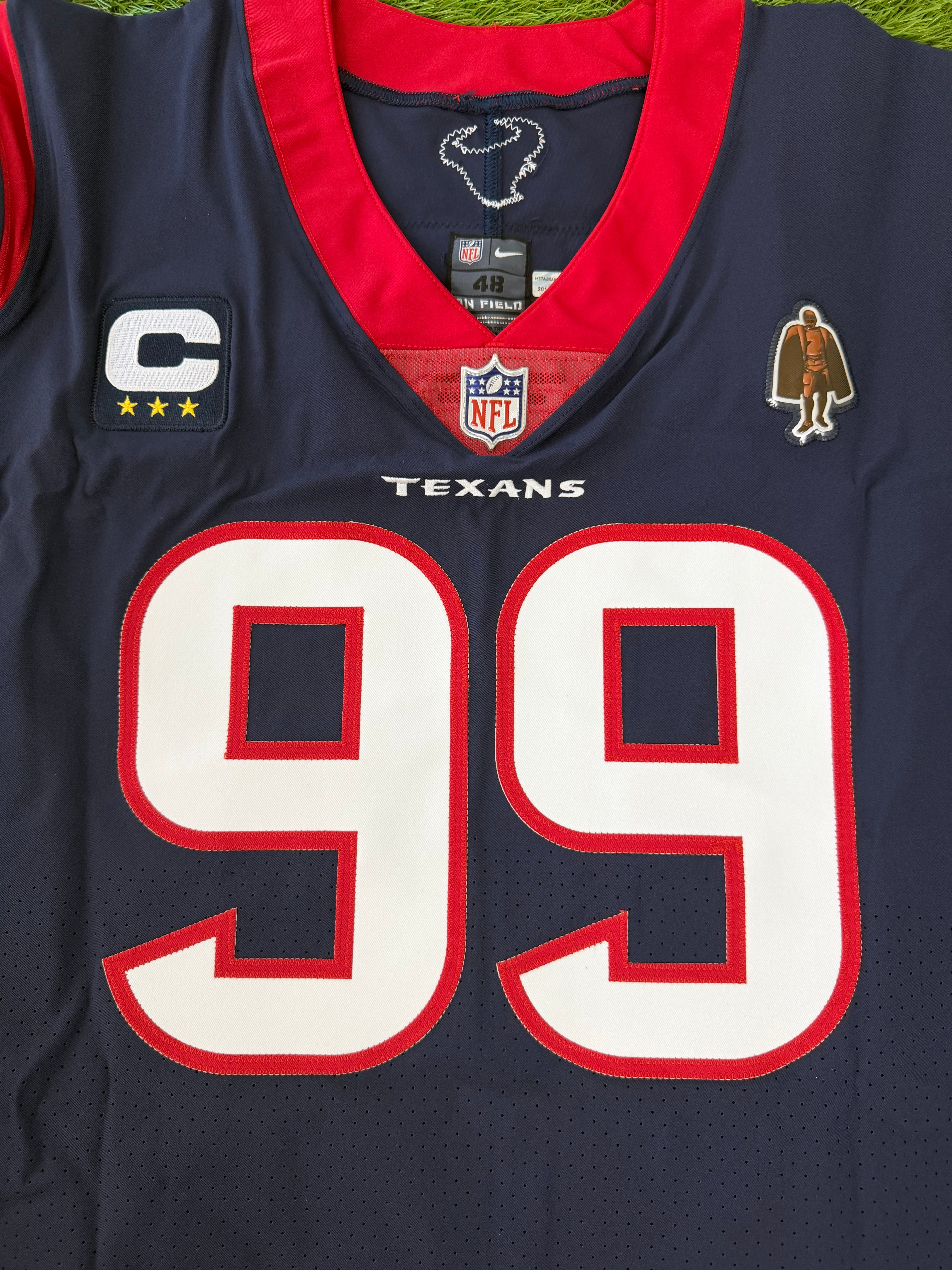 Houston Texans JJ Watt 2020 Team Issued Alternate NFL Football