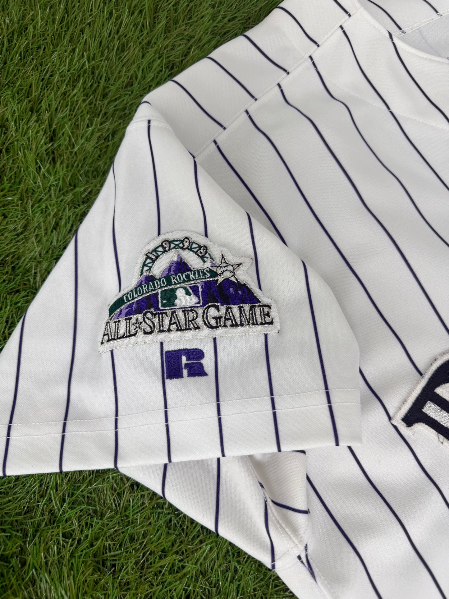 Colorado Rockies Larry Walker 1998 MLB Baseball Jersey (48/XL)
