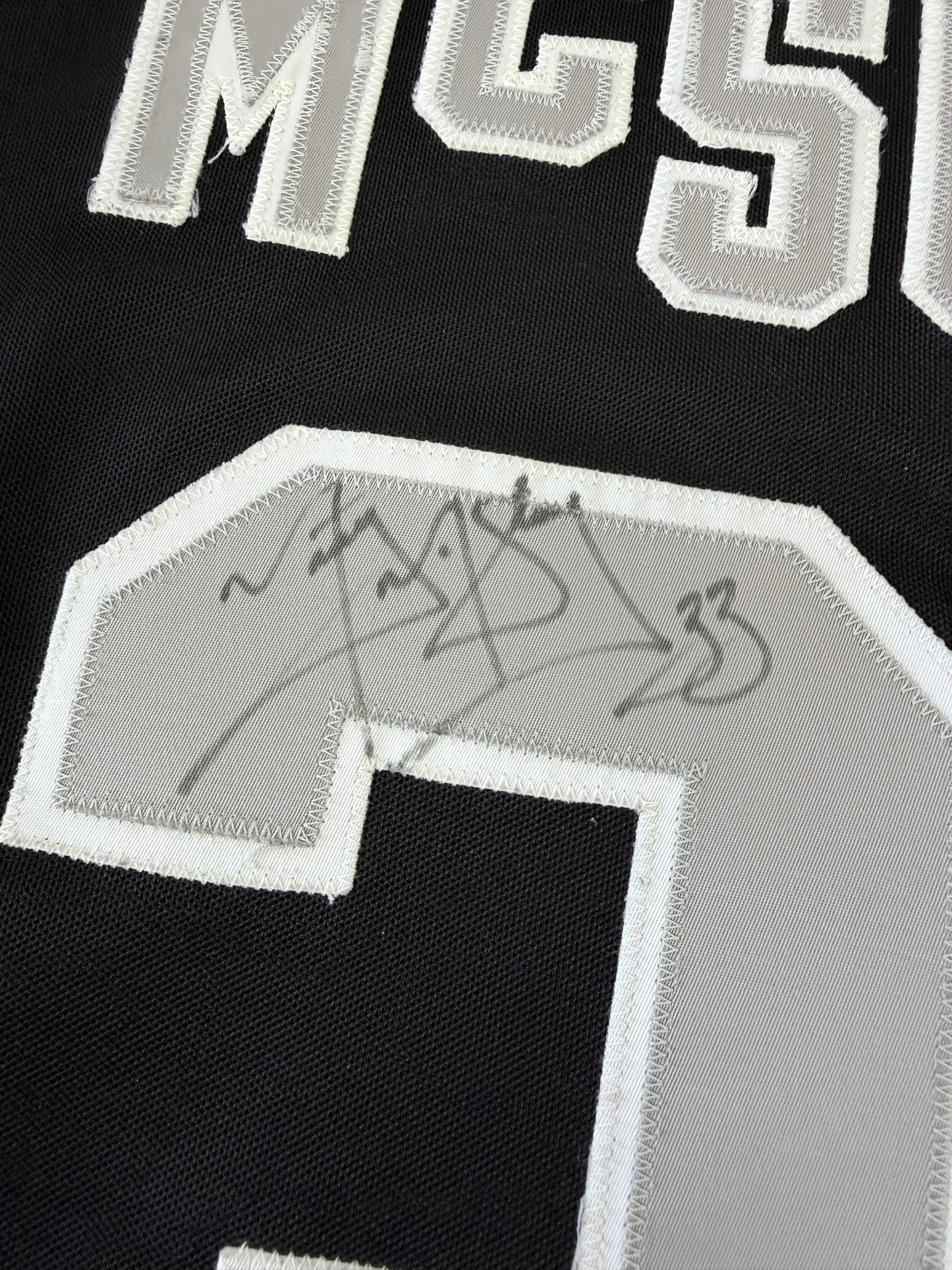 Los Angeles Kings Marty McSorley Autographed 1990-1991 NHL Hockey Jersey (44/Medium)