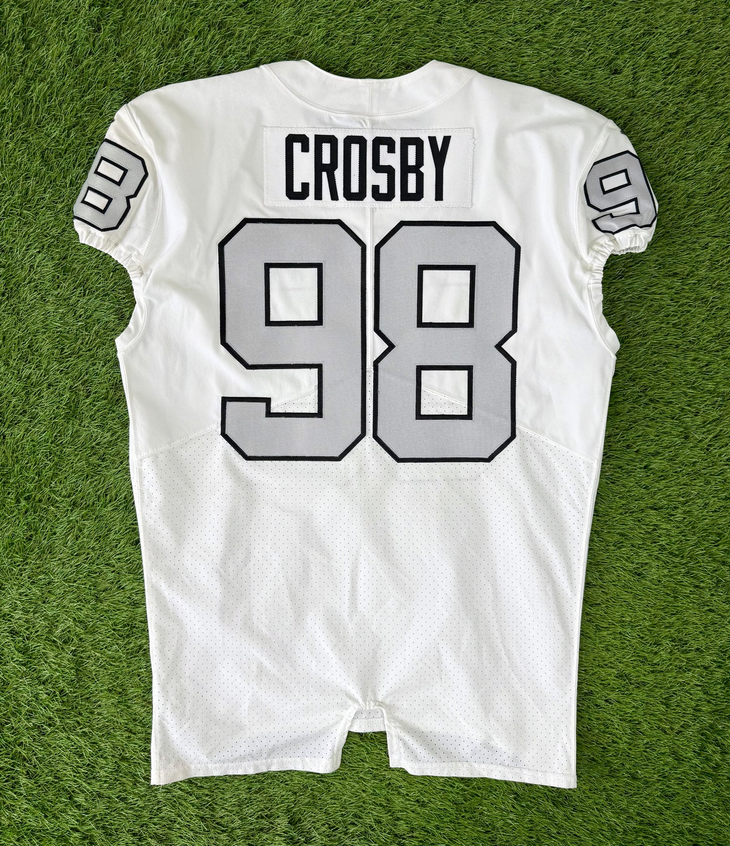 Oakland Raiders Maxx Crosby 2019 Alternate Throwback NFL Football Jersey (48/XL)