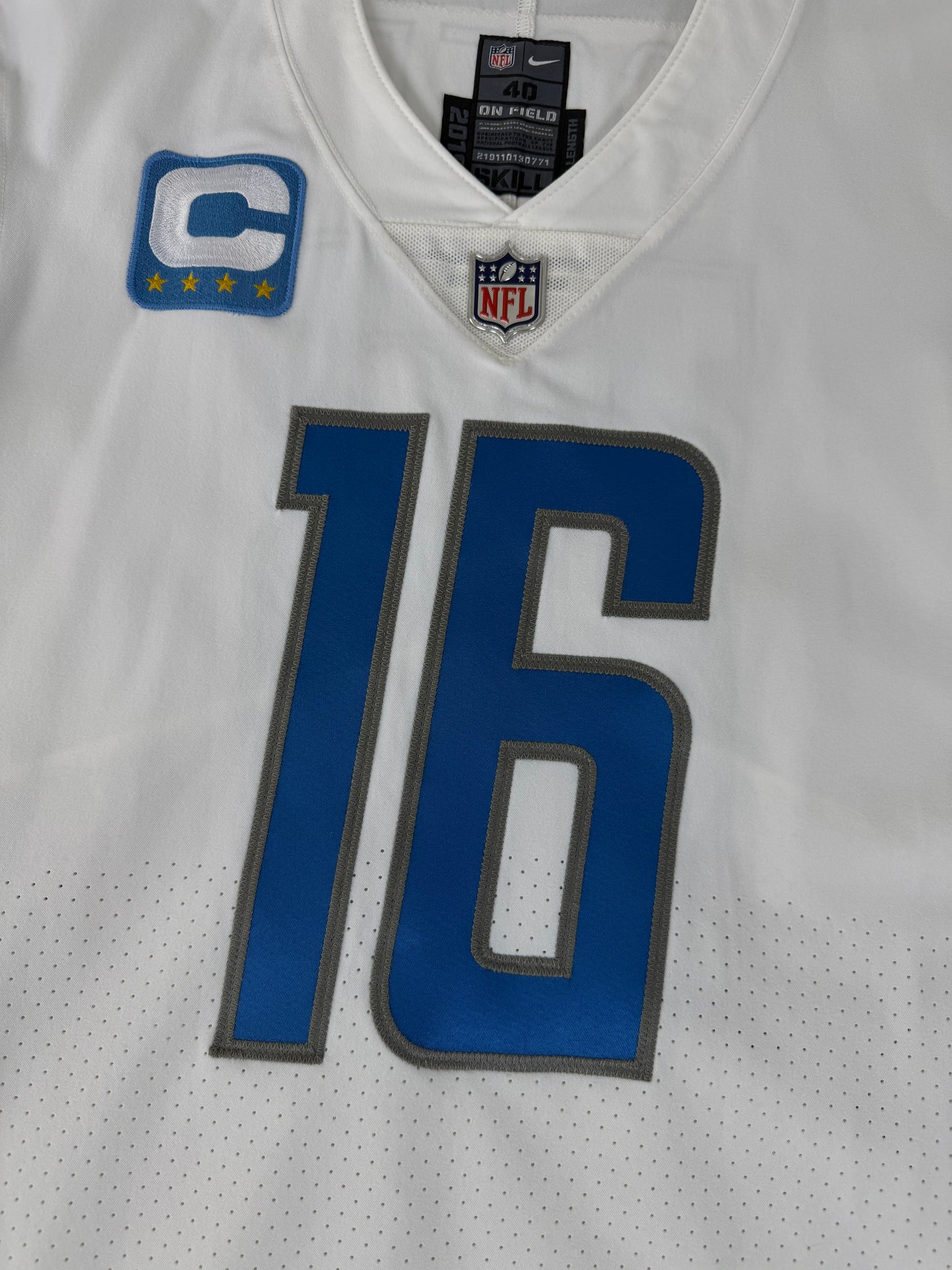 Detroit Lions Jared Goff 2021 NFL Football Jersey (40/Medium)
