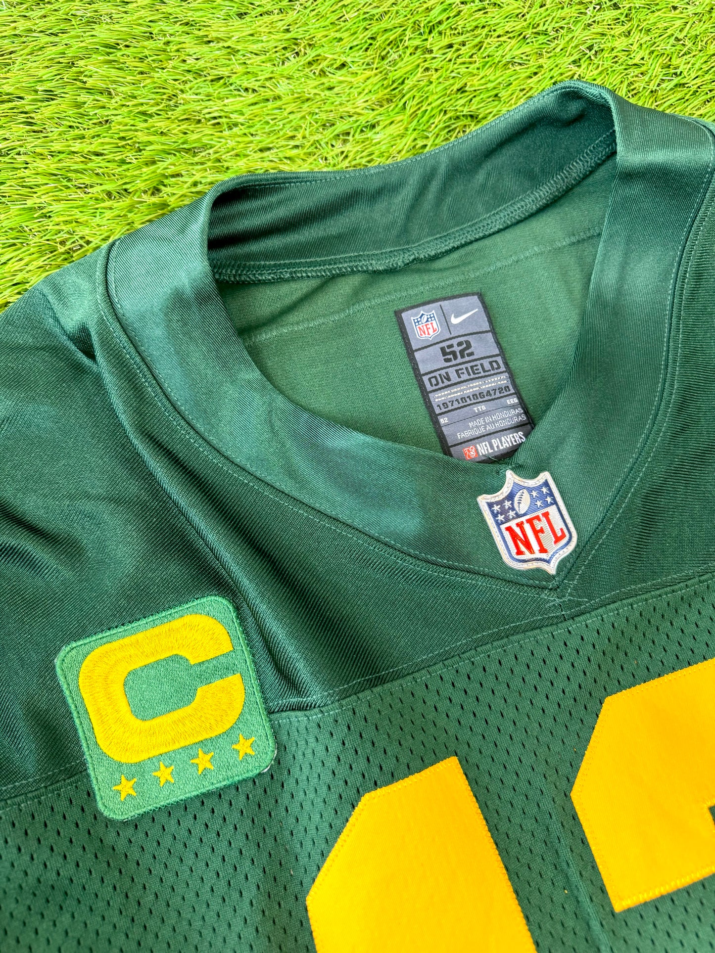 Green Bay Packers Aaron Rodgers 2021-2022 Throwback NFL Football Jersey (52/XXL)